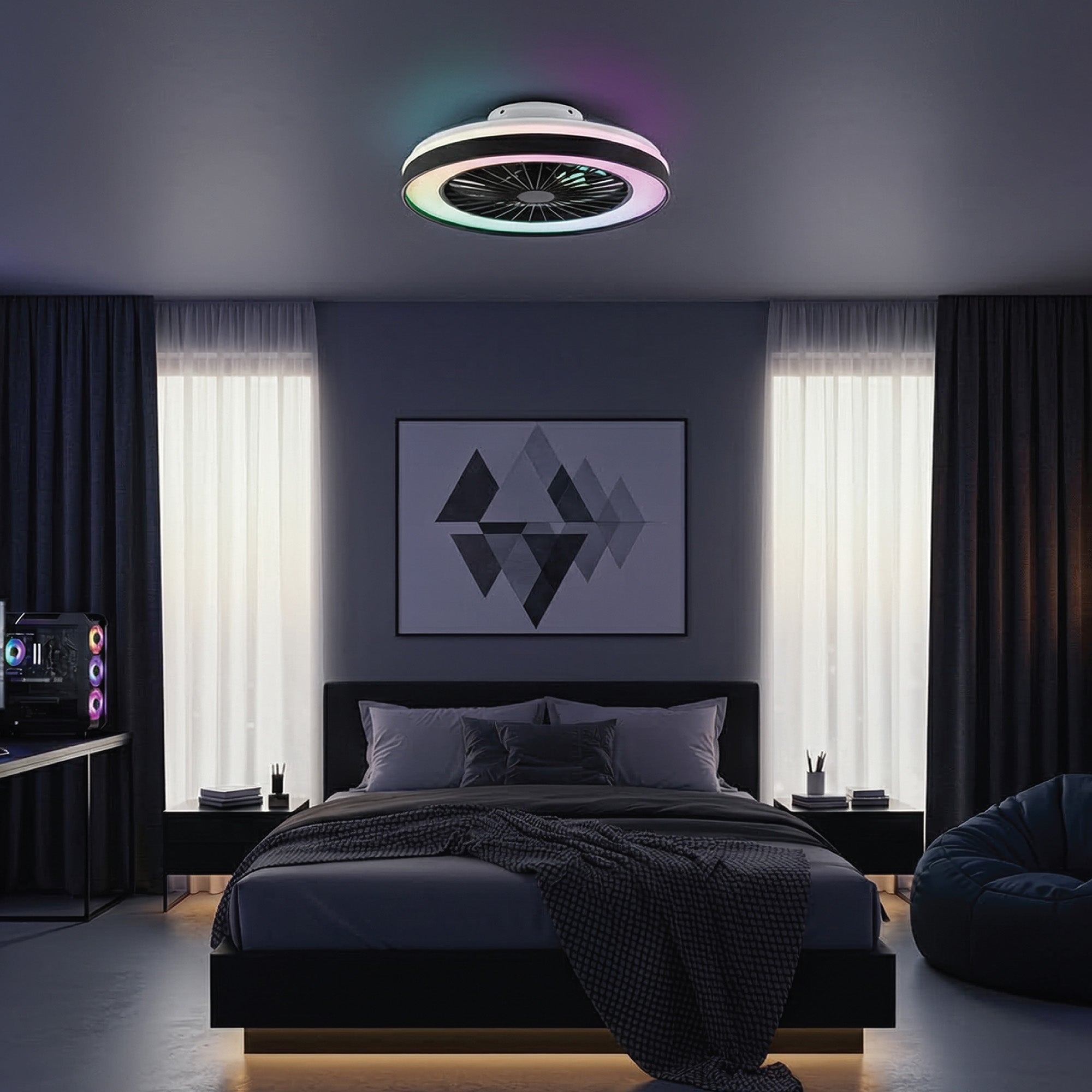 Zion LED Fandelier