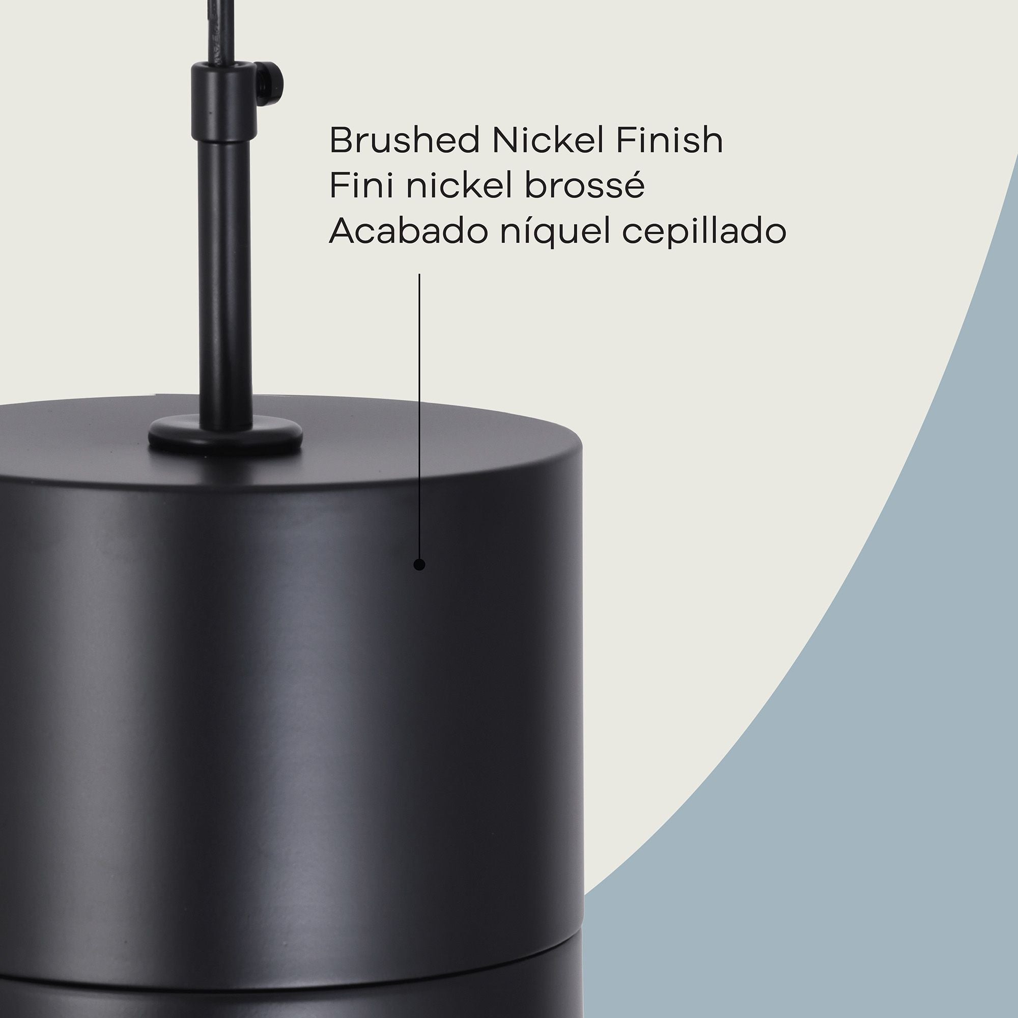 Athena Pendant in 3-Light / Matte Black, Attribute Detail View 1.