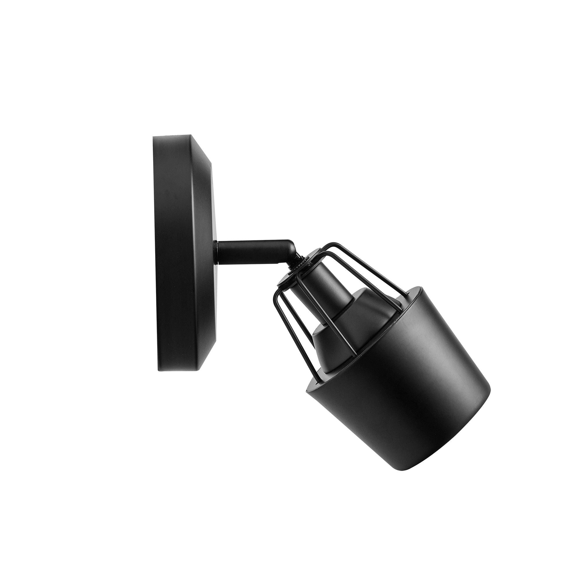 Lorca Track Lighting in 1-Light, Side View.