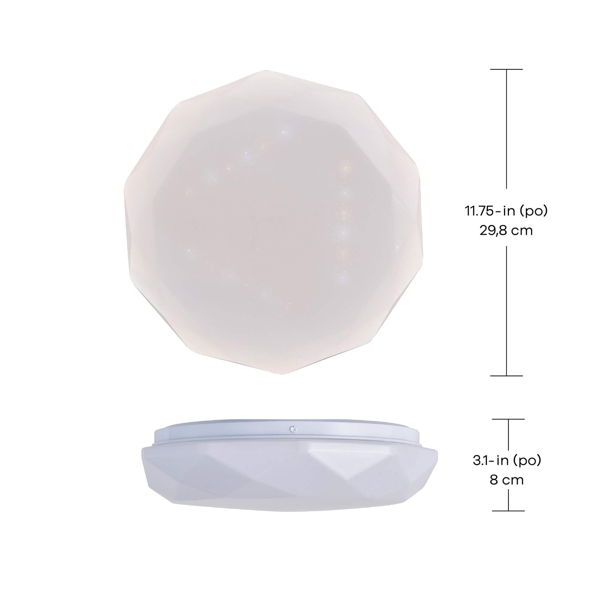 Geo LED Flushmount