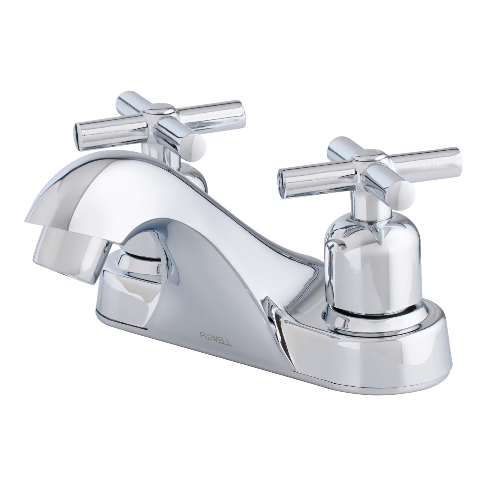 Fonzi 2-Handle Bathroom Faucet, Three-Quarter View.