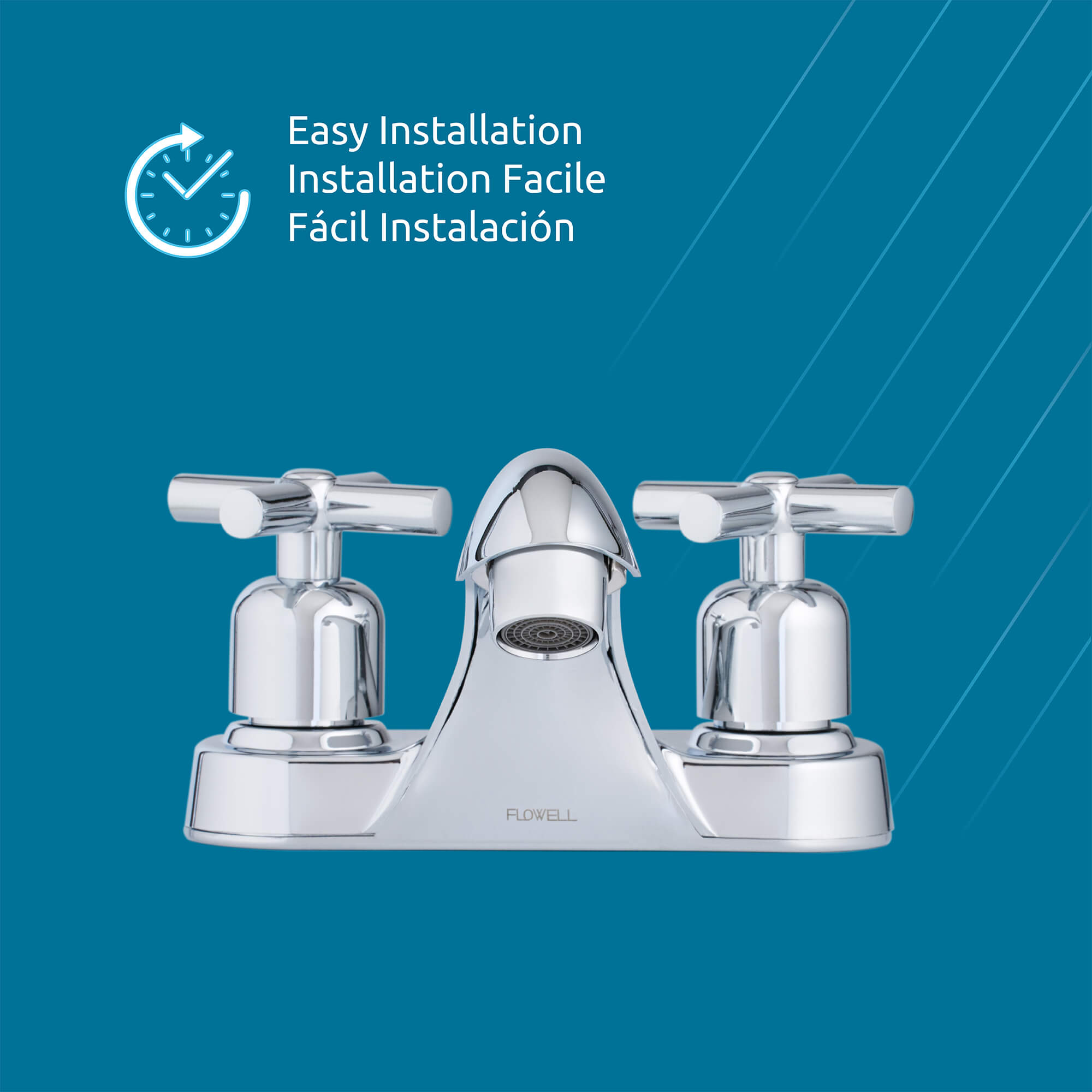Fonzi 2-Handle Bathroom Faucet, Attribute Detail View 4.