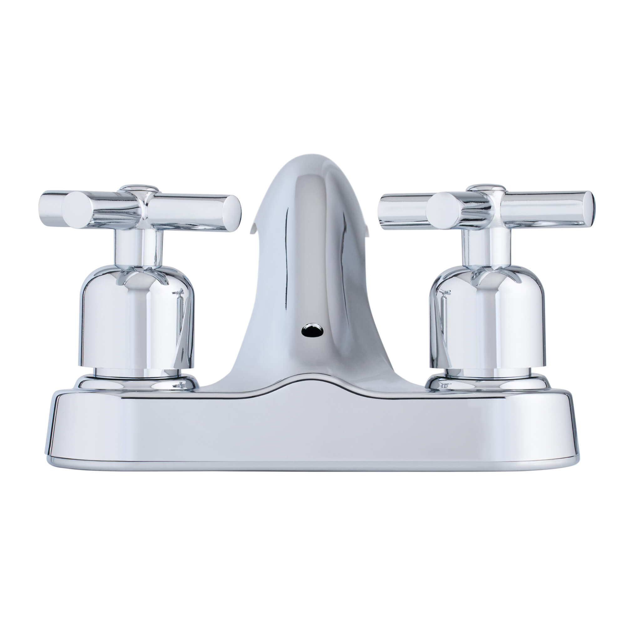 Fonzi 2-Handle Bathroom Faucet, Back View.