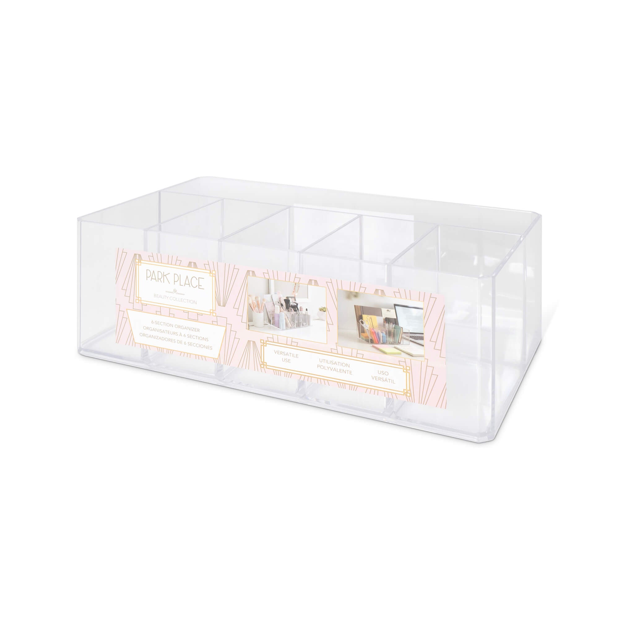 Prism Acrylic Cosmetic Organizer
