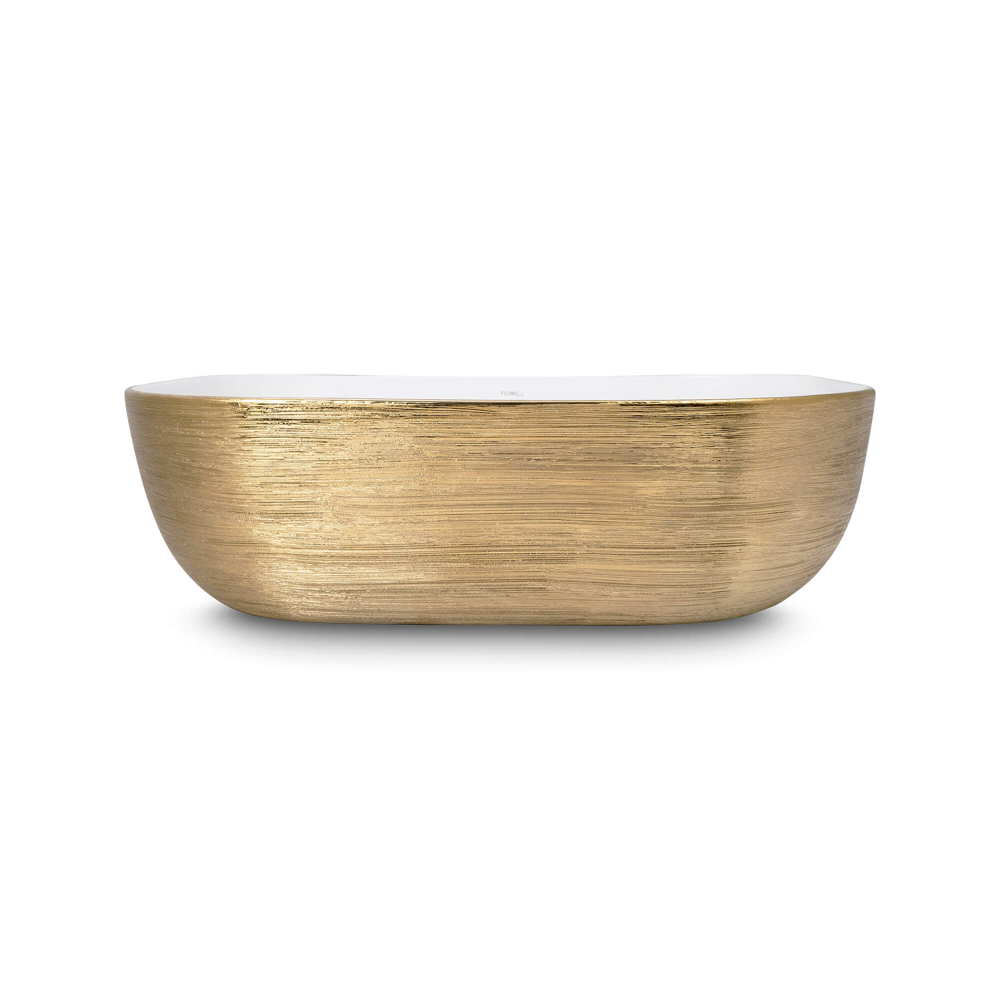 Rodas Ceramic Basin, front view.