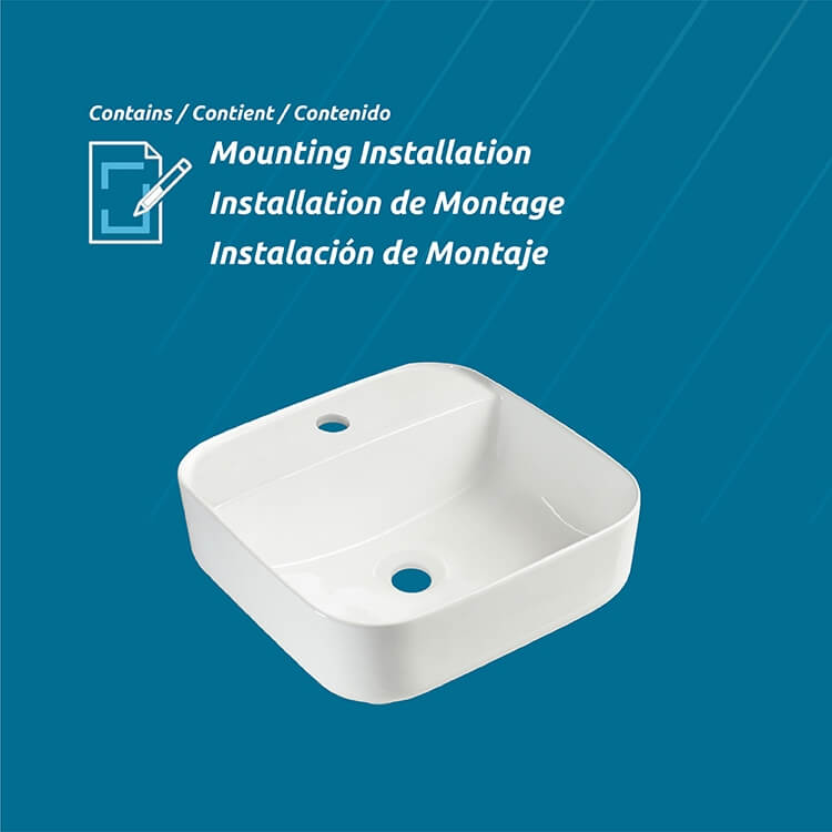 Faro Ceramic Basin, block image 3.