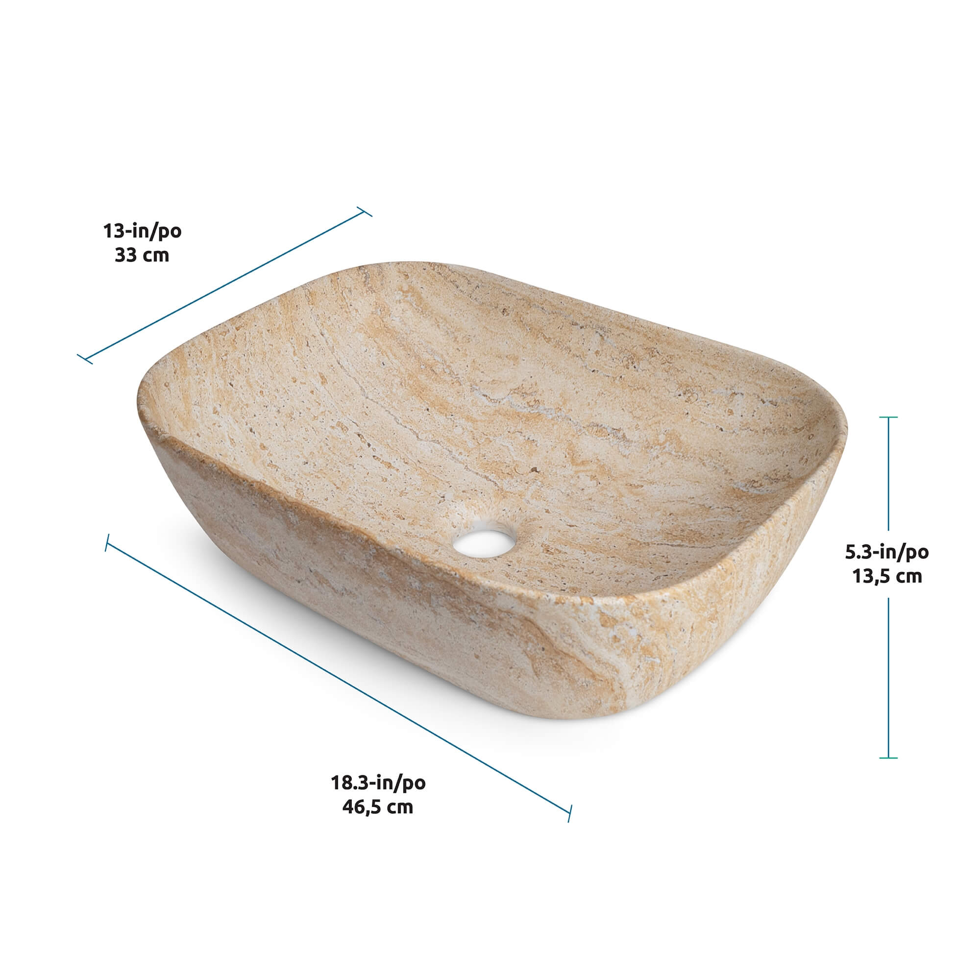 Hydra Ceramic Basin