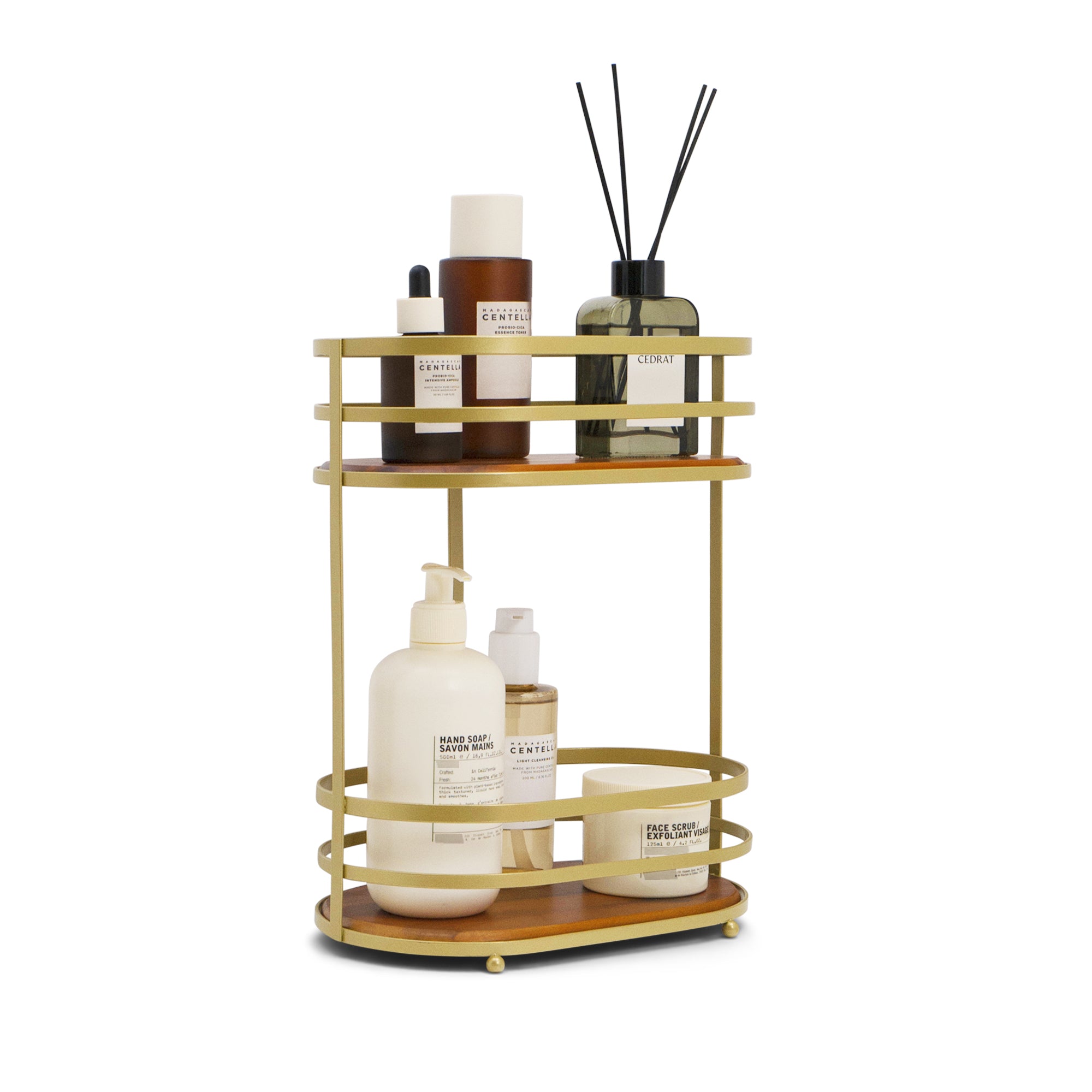 Ovallo 2-Tier Oval Organizaer