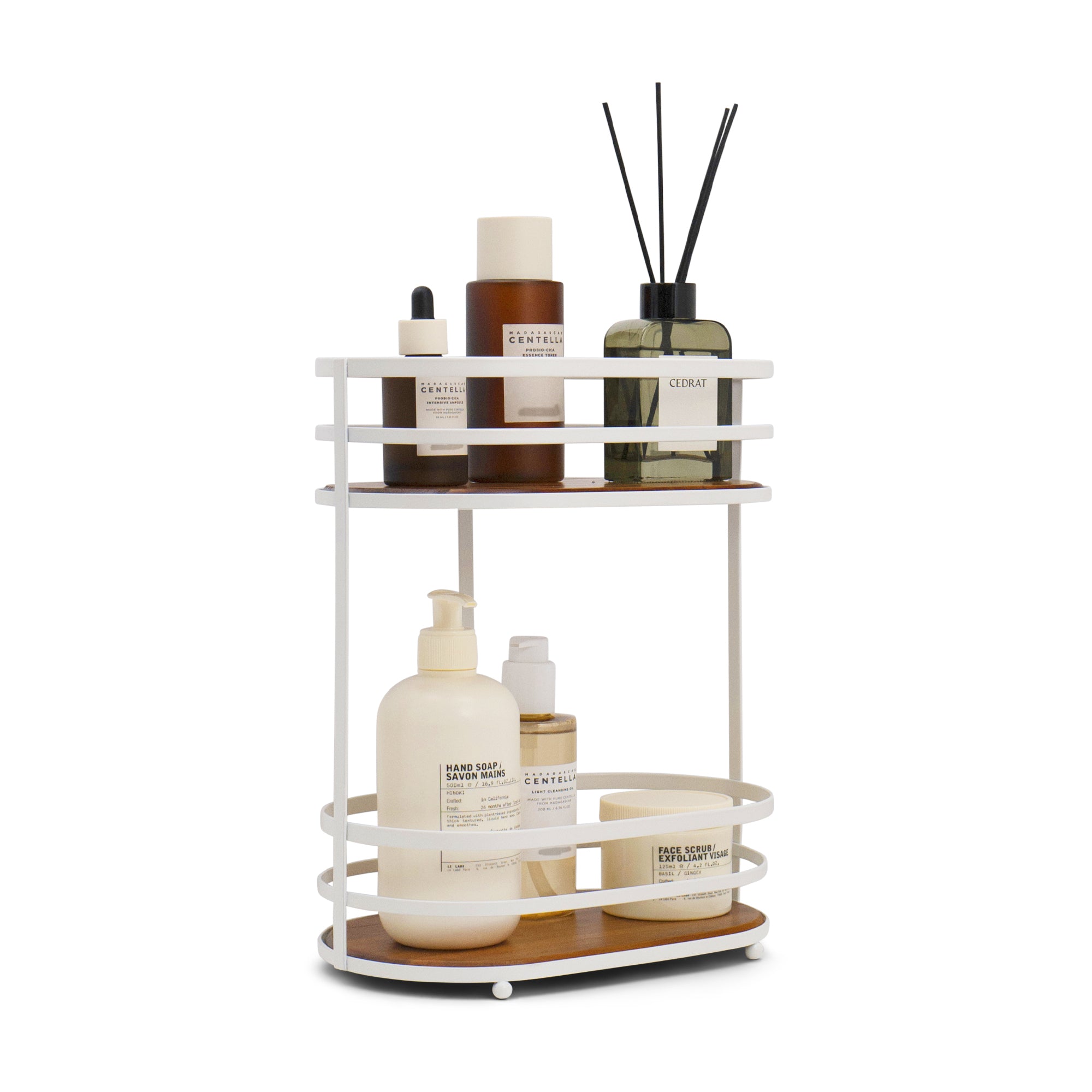 Ovallo 2-Tier Oval Organizaer