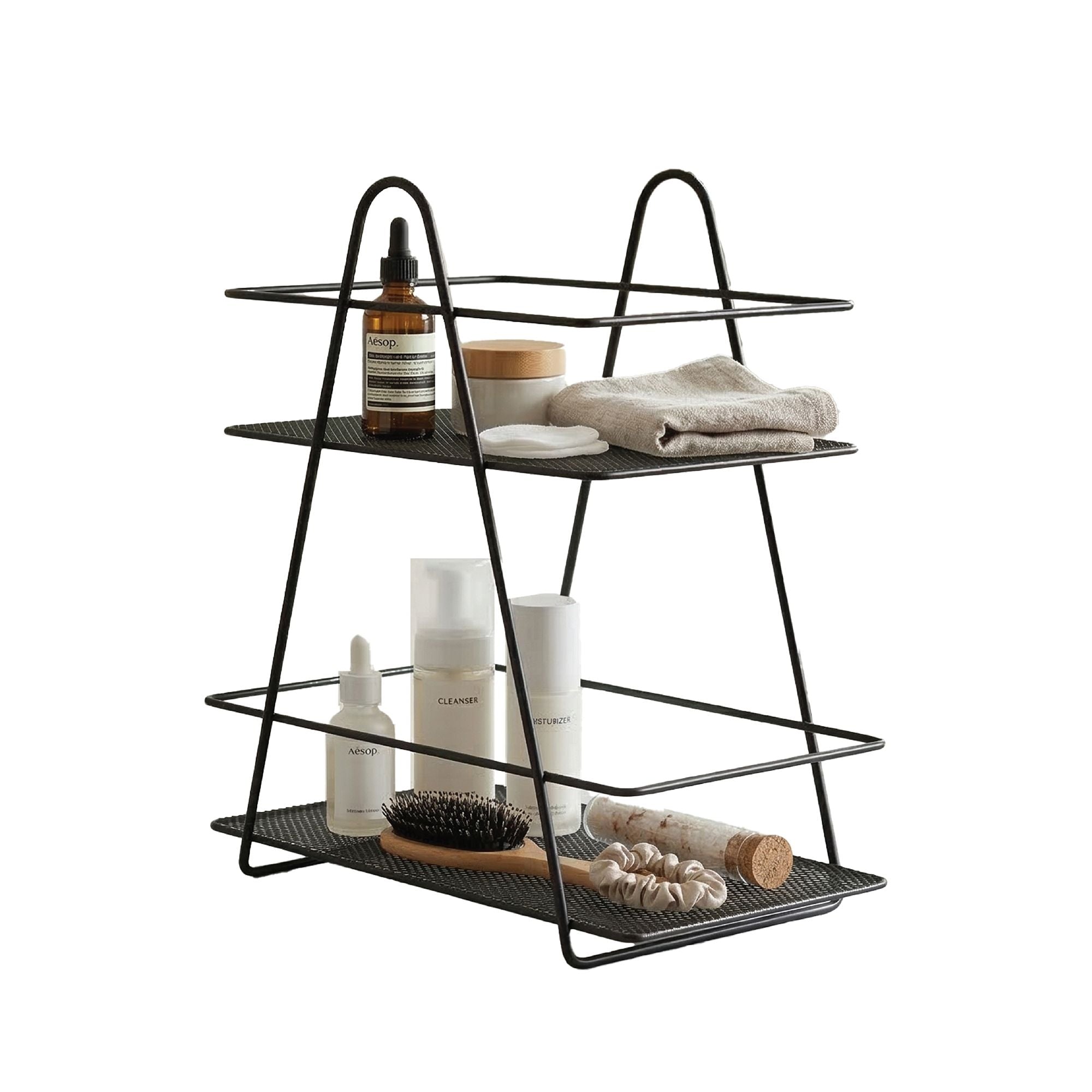 Brego 2-Tier Spa Tower Rectangle Vanity Tray