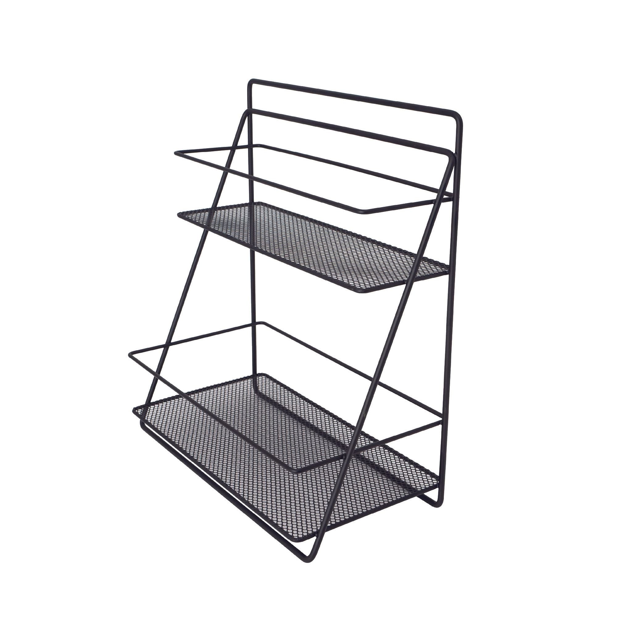 Morween 2-Tier Rectangle Spa Tower Vanity Tray 2