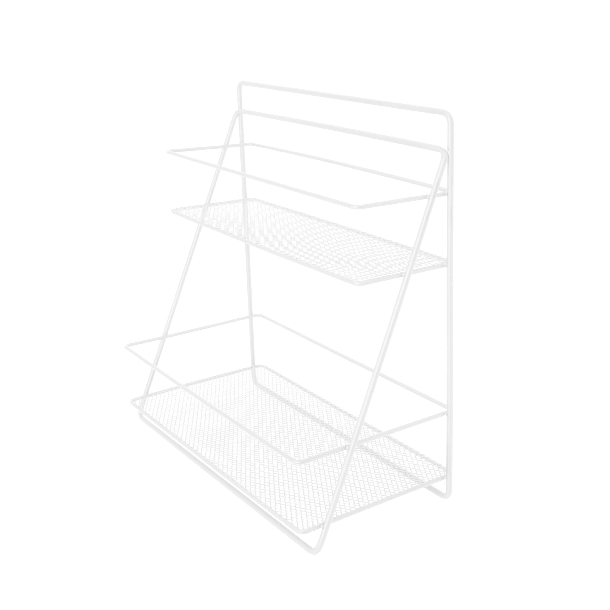 Morween 2-Tier Rectangle Spa Tower Vanity Tray 2