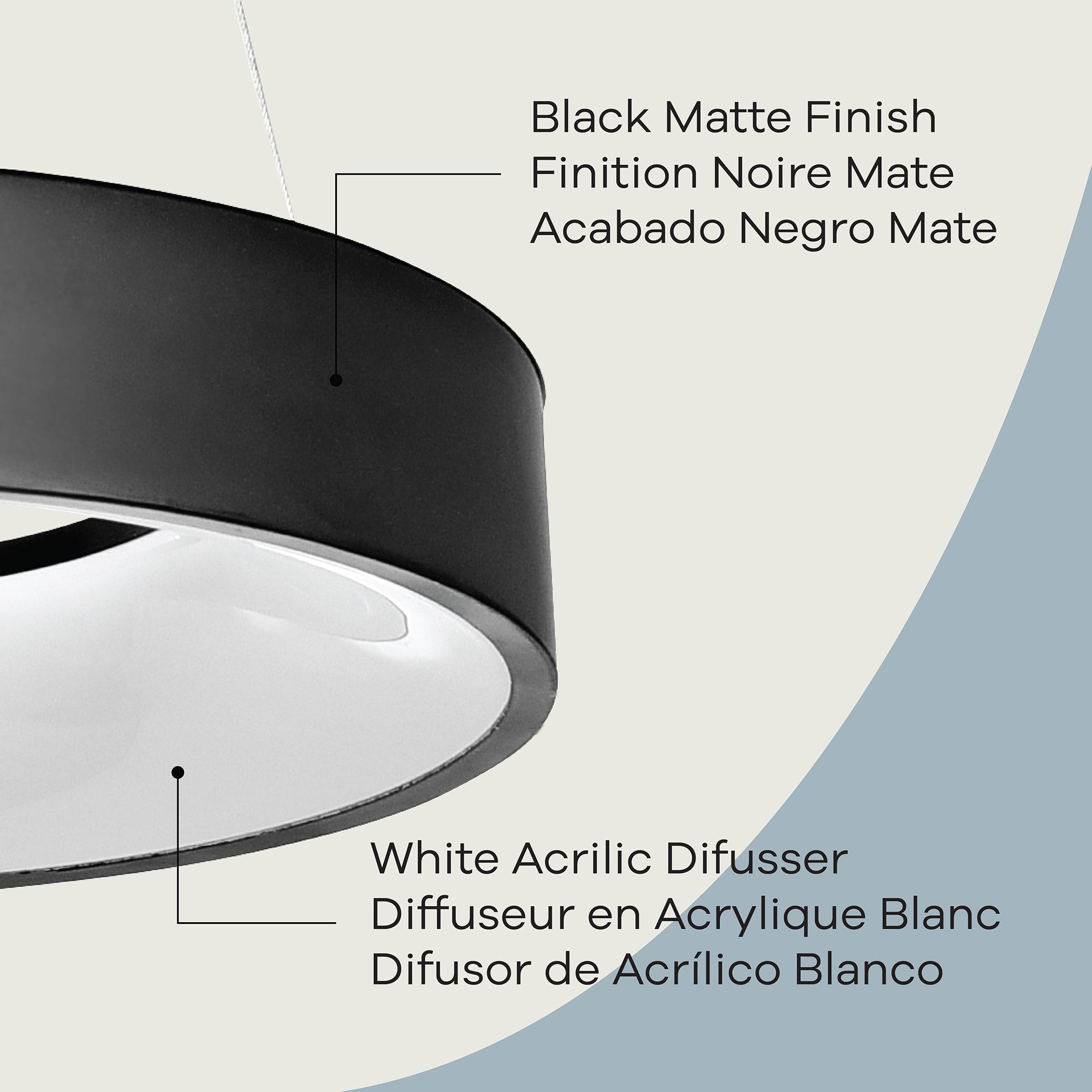 Alida LED Chandelier, Attribute Detail View 2.