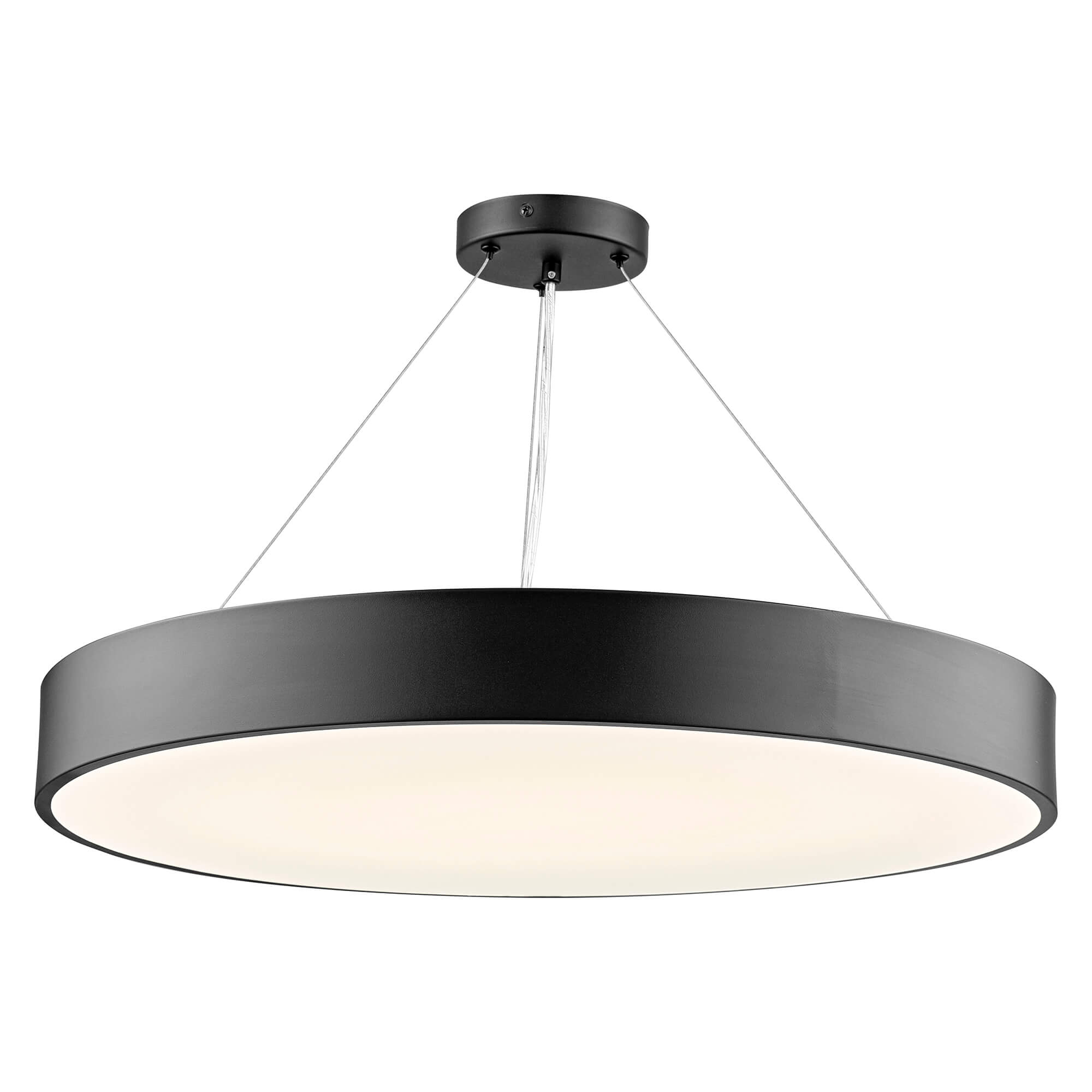 Tiani LED Chandelier, Three-Quarter View.