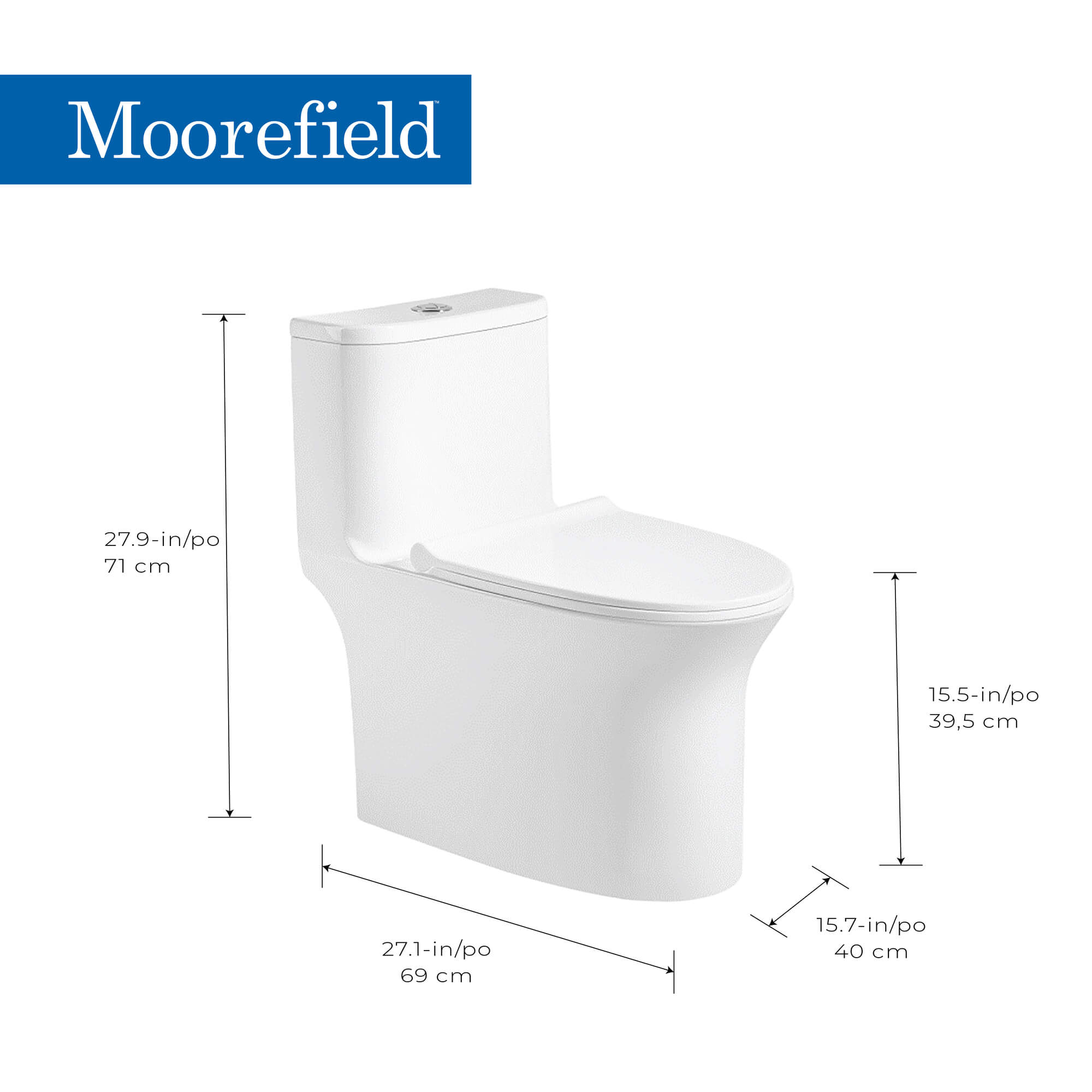 Acadia One-Piece Toilet