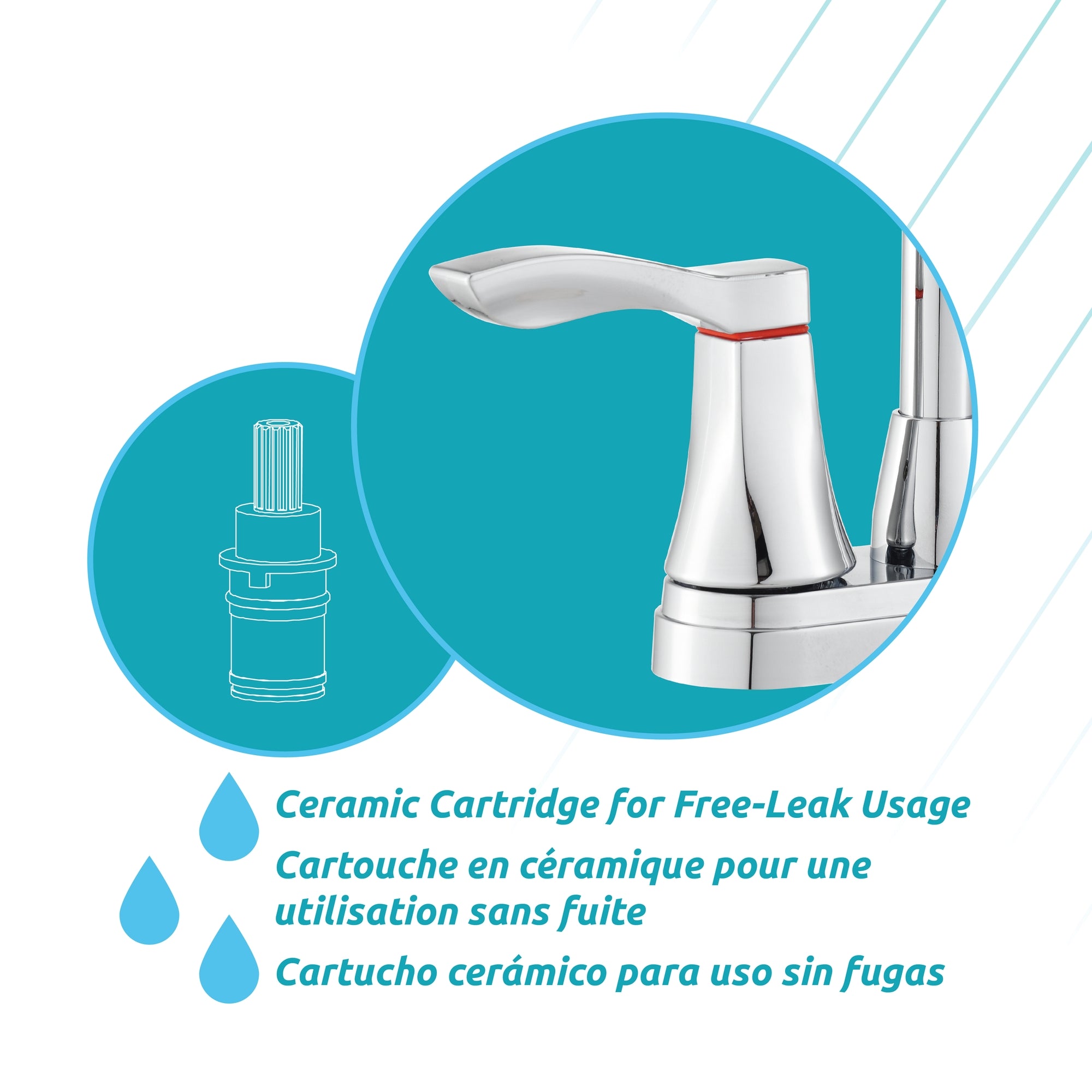 Nala 2-Handle Bathroom Faucet