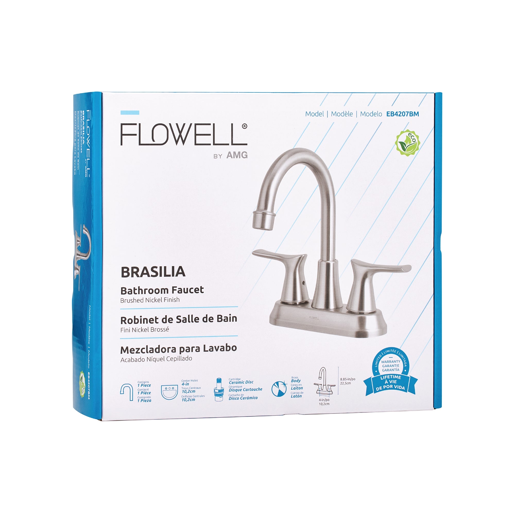 Brasilia 2-Handle Bathroom Faucet