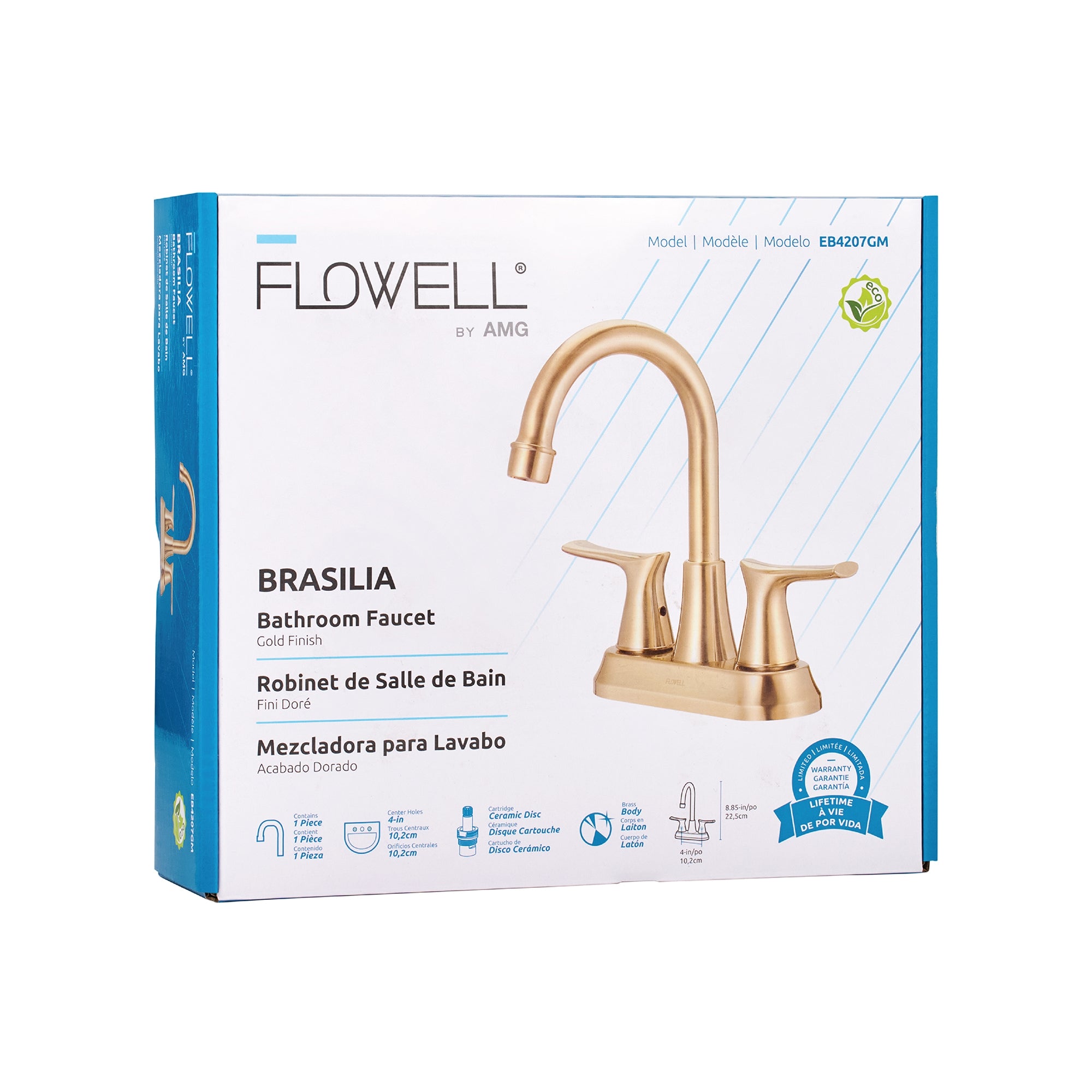 Brasilia 2-Handle Bathroom Faucet