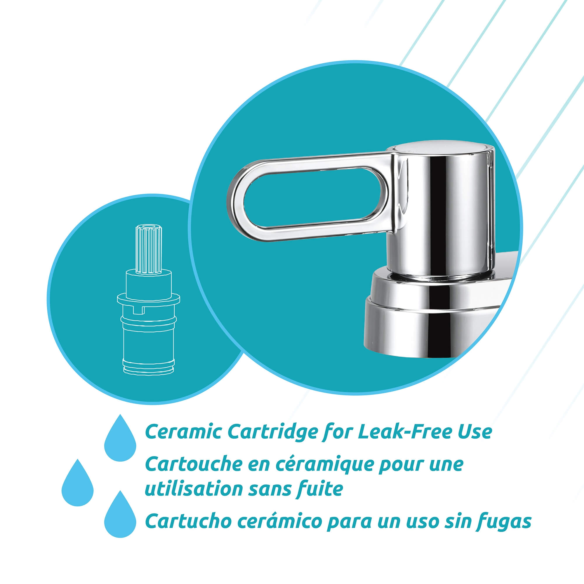 Nova 2-Handle Bathroom Faucet