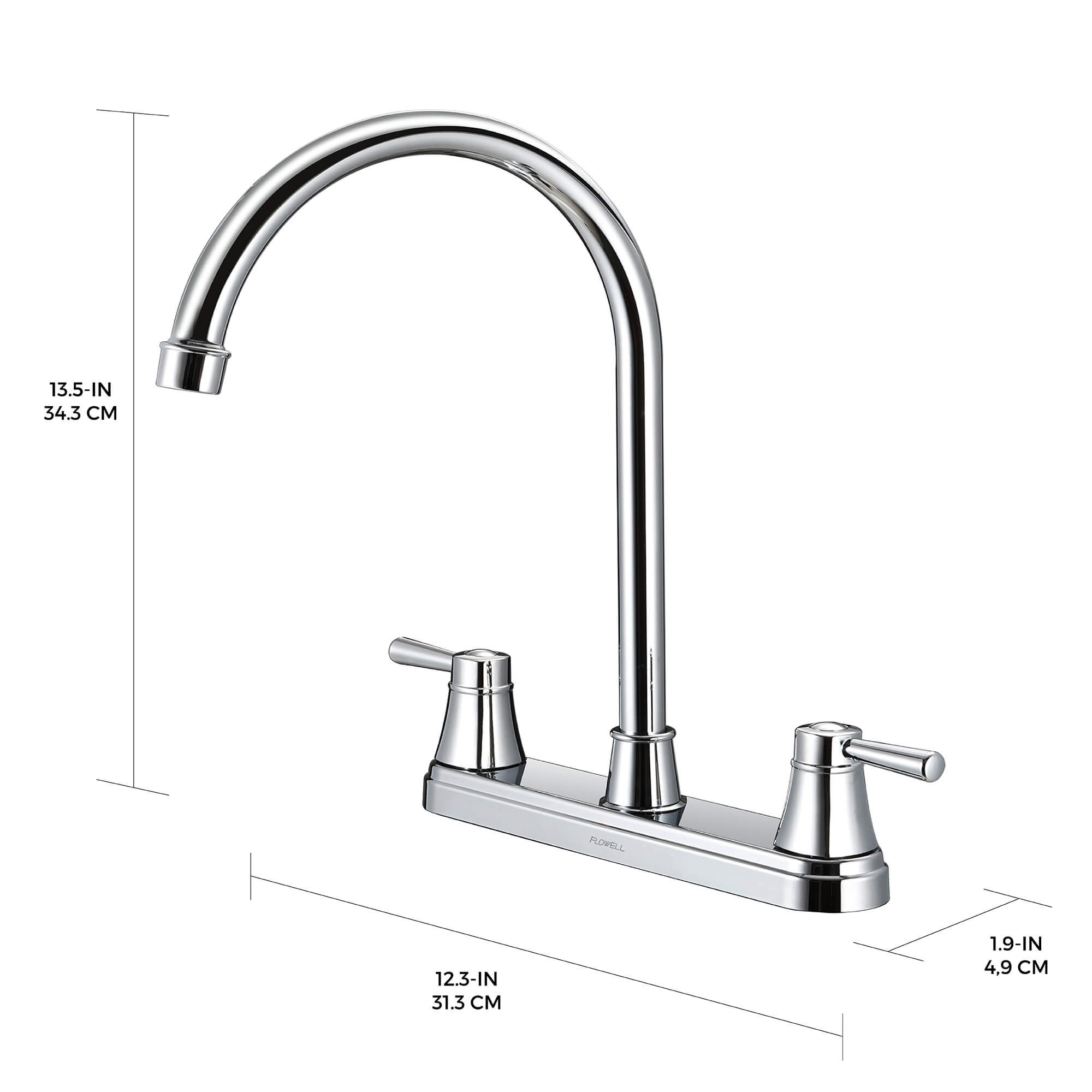 Alba 2-Handle Kitchen Faucet