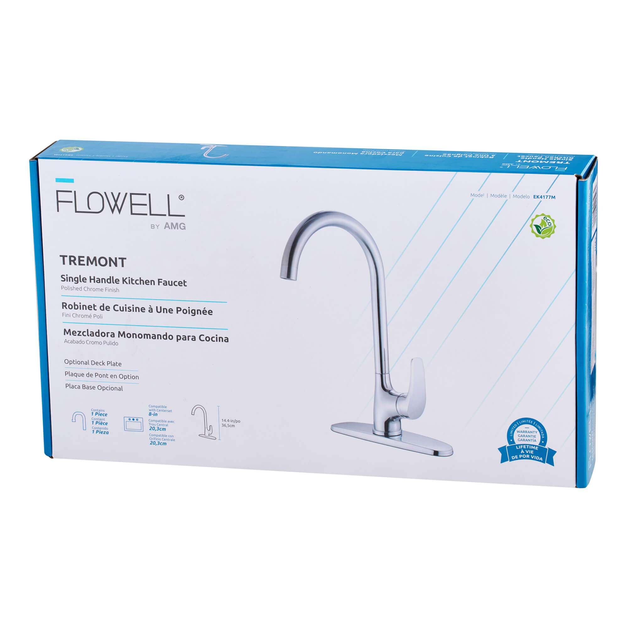 Tremont 1-Handle Kitchen Faucet