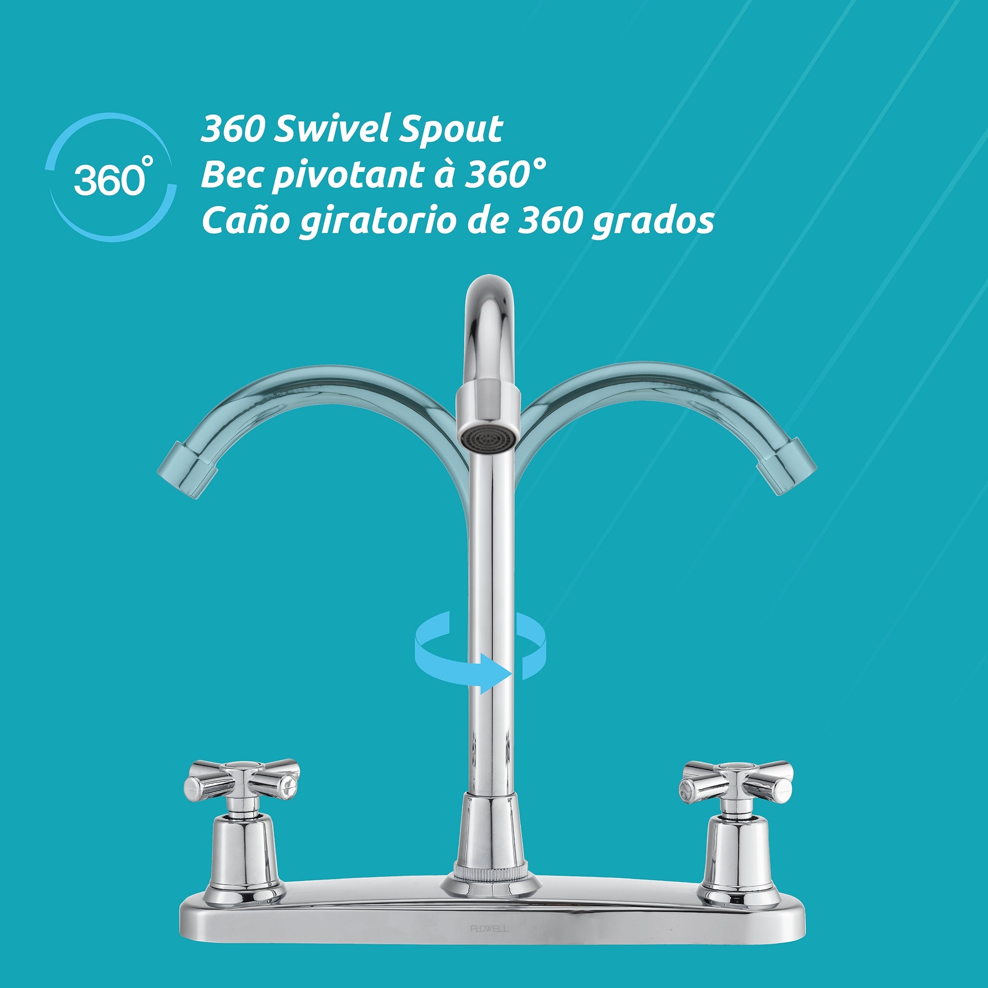 Melissa 2-Handle Kitchen Faucet