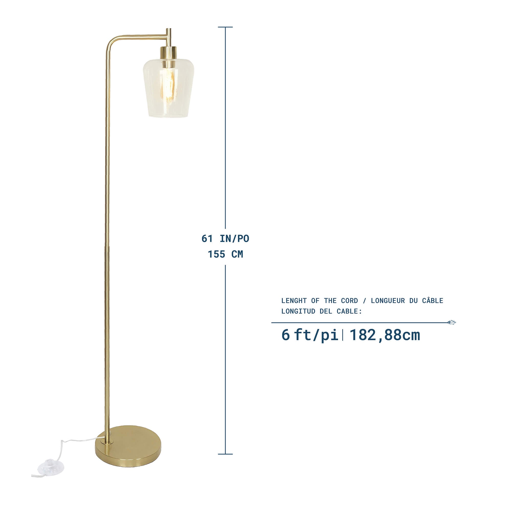 Lexington 1-Light Floor Lamp