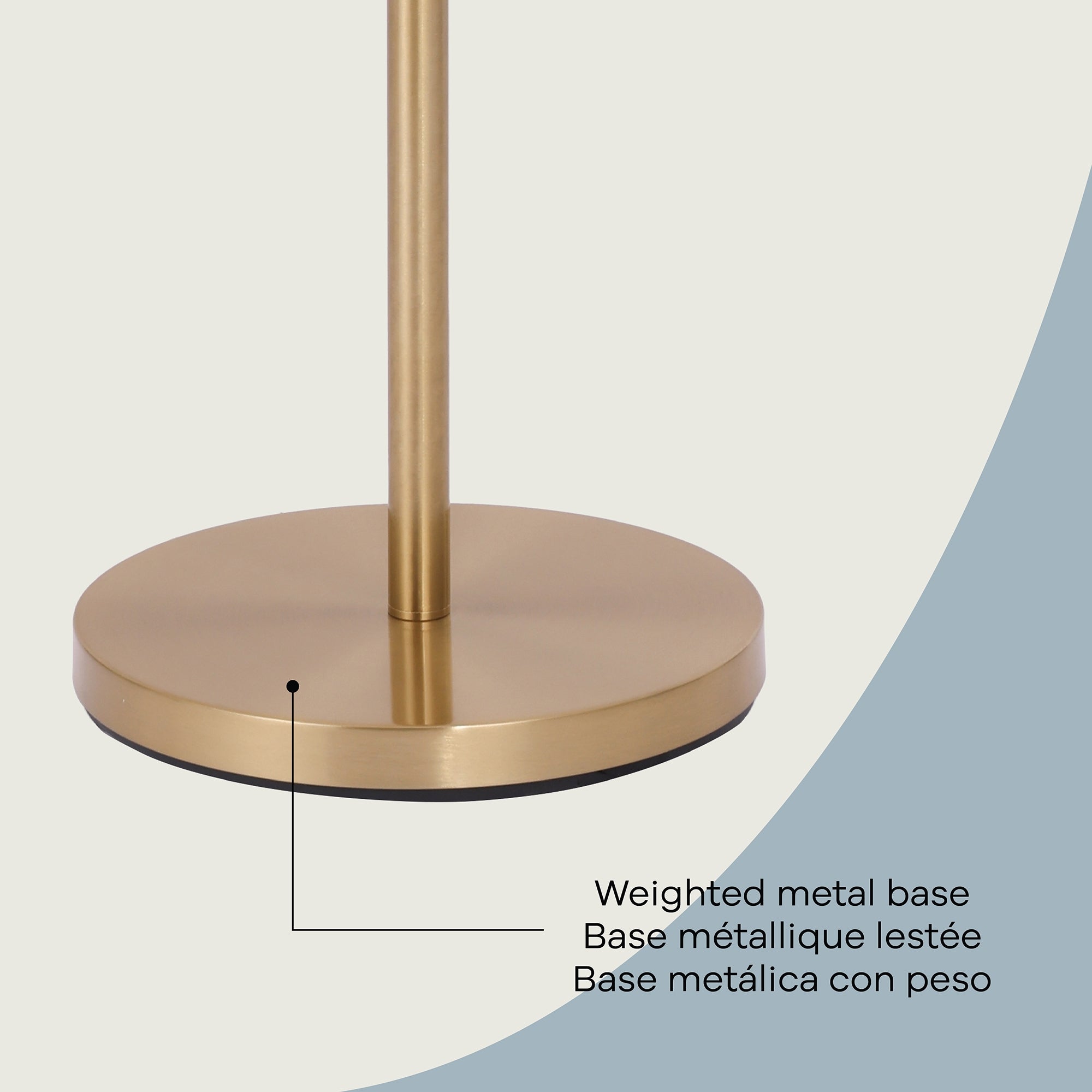 Bali 1-Light Floor Lamp, Attribute Detail View 4.