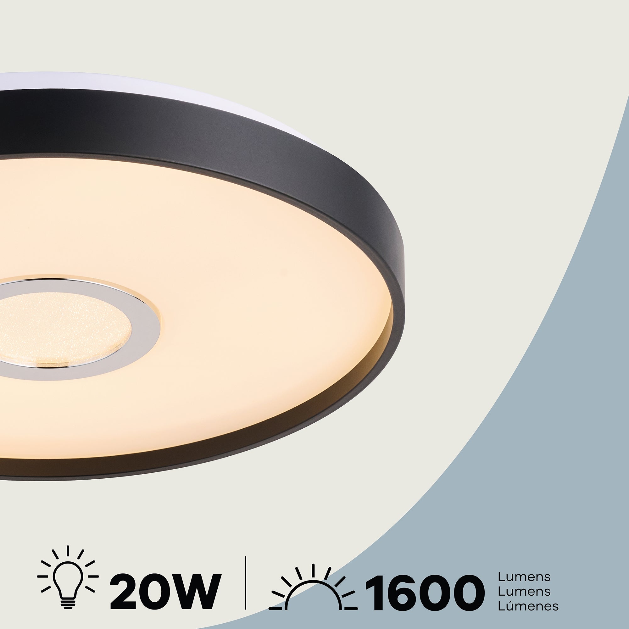 Liverpool LED Flushmount, alternate detail view 1.