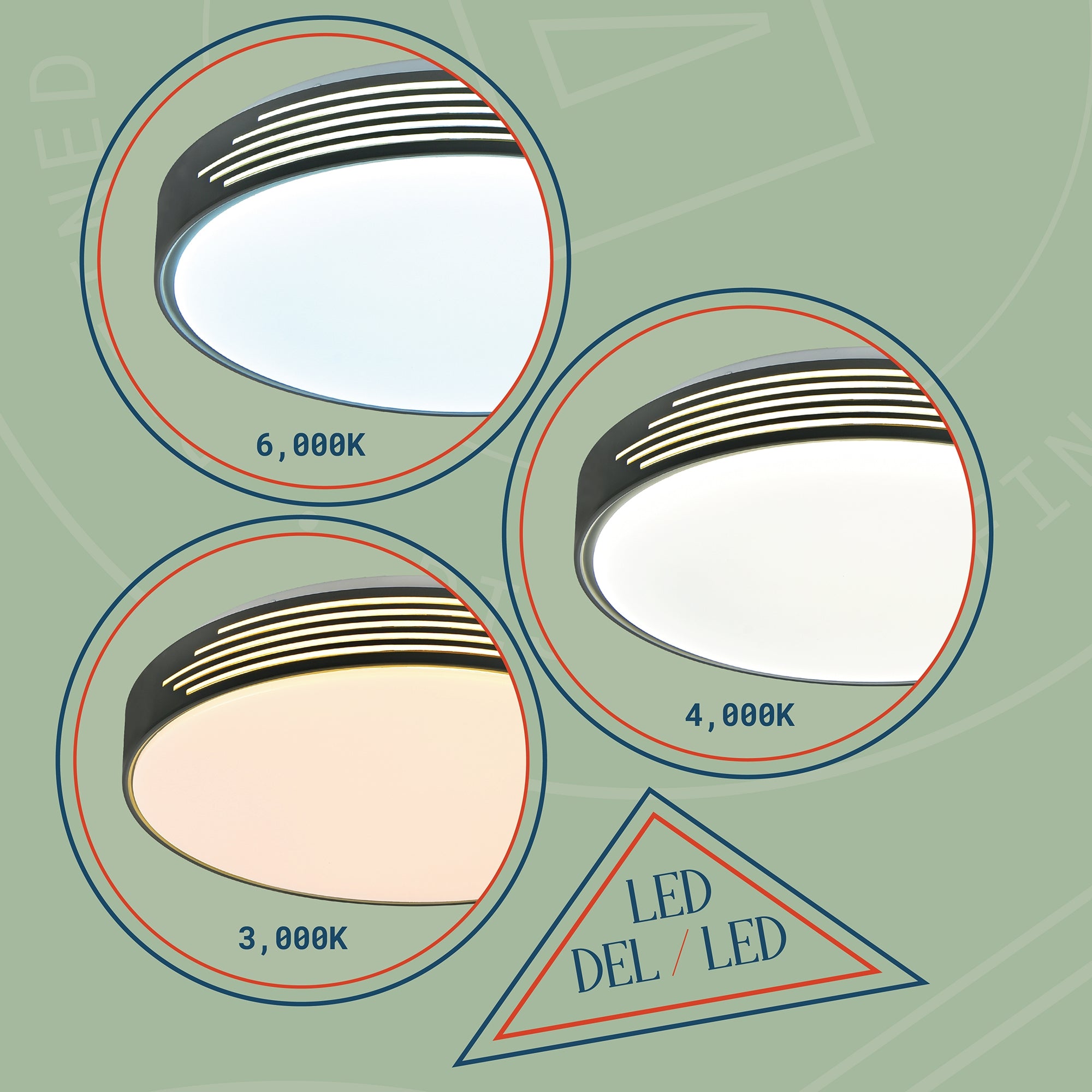 Astro LED Flushmount