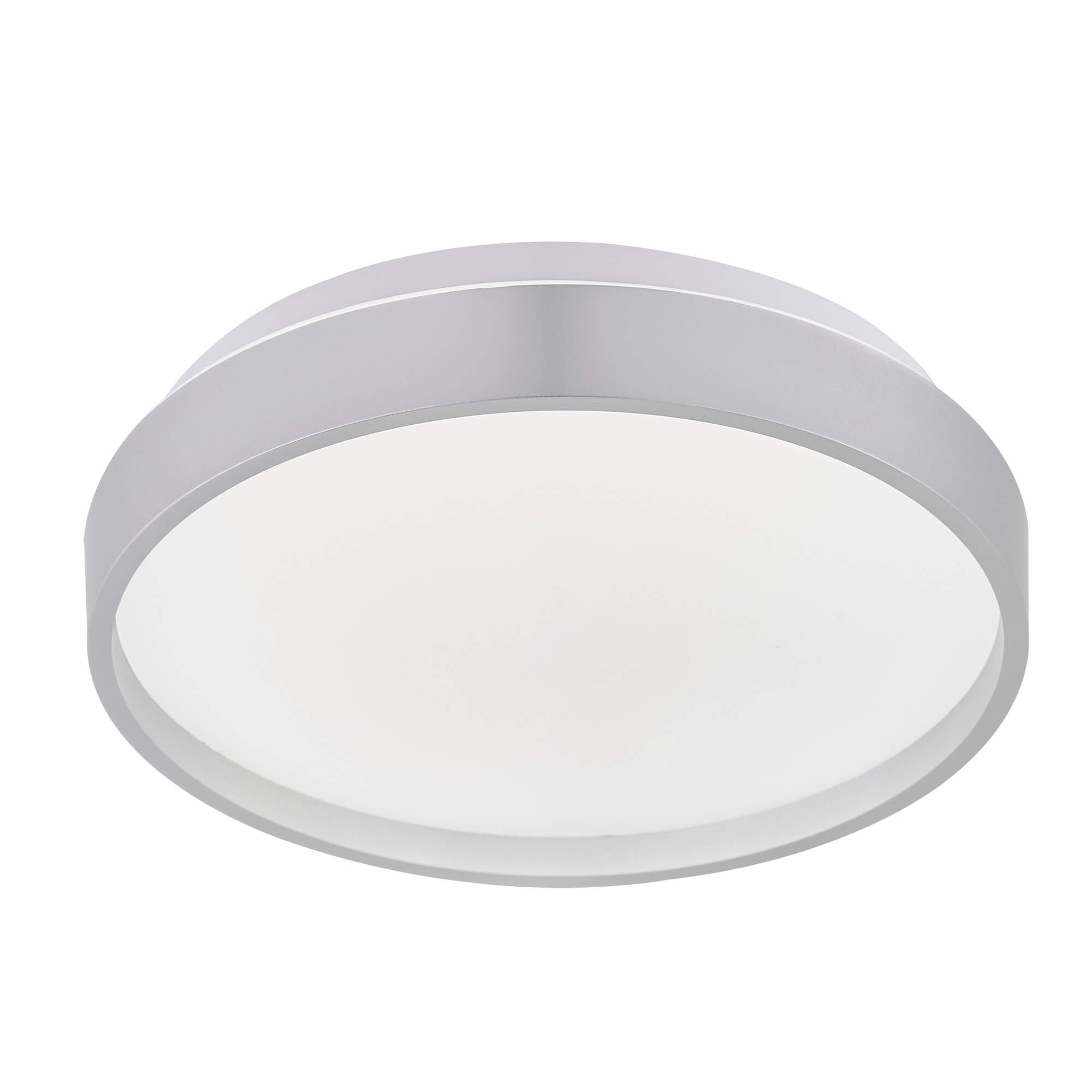 Corona LED Flushmount, three-quarter view.
