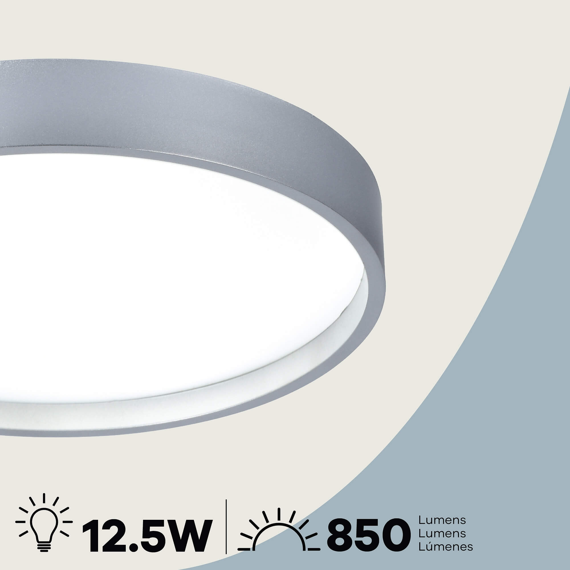 Corona LED Flushmount, attribute detail view 1.