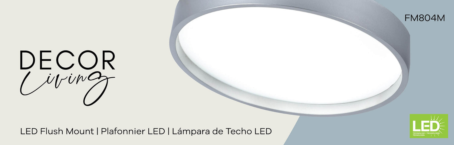 Corona LED Flushmount, block image 1.