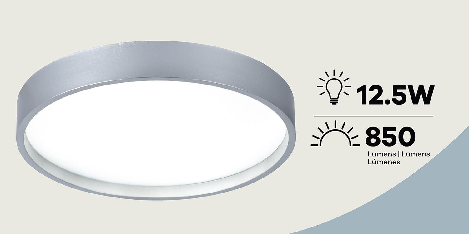 Corona LED Flushmount, block image 2.