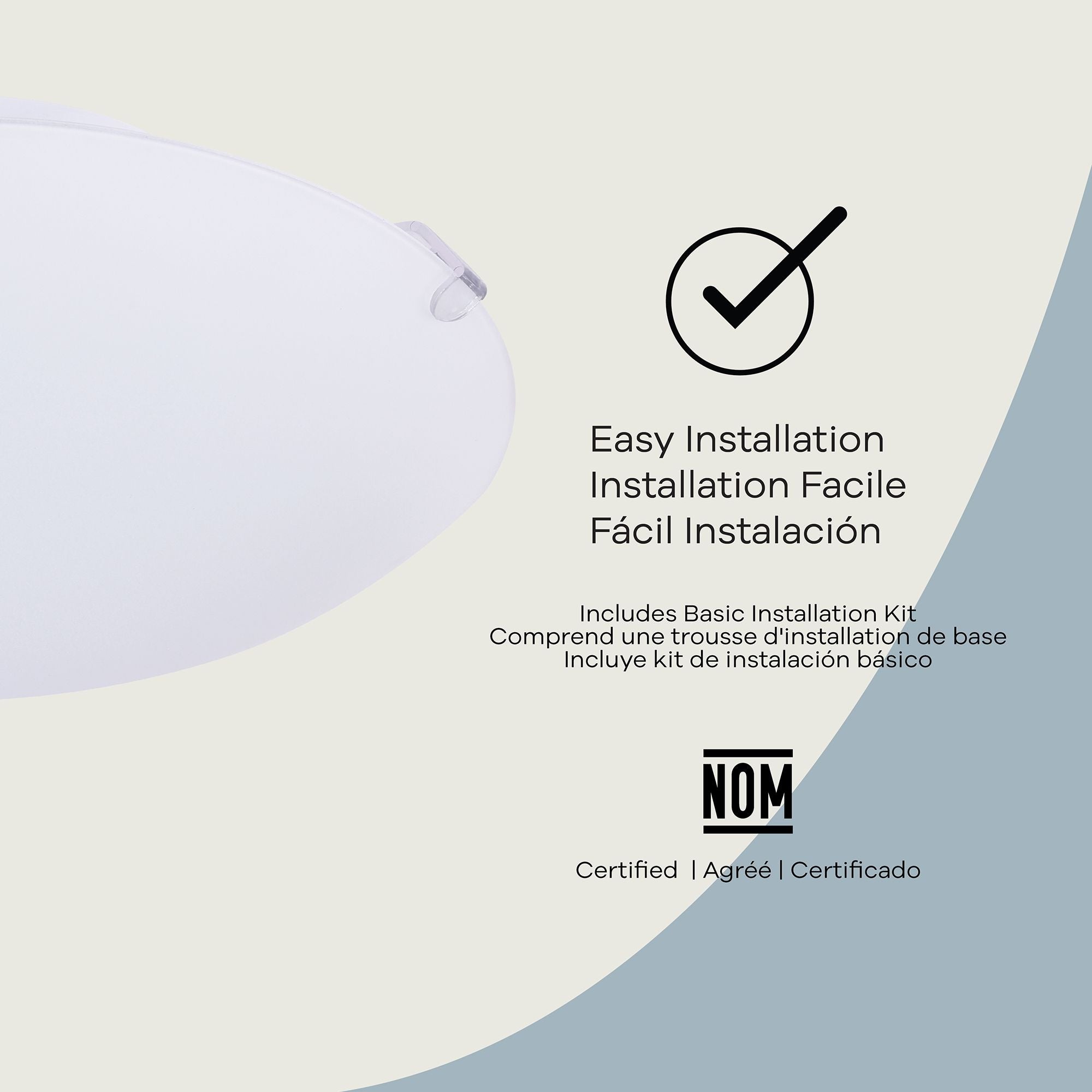 Zia 2-Pack Flush Mount