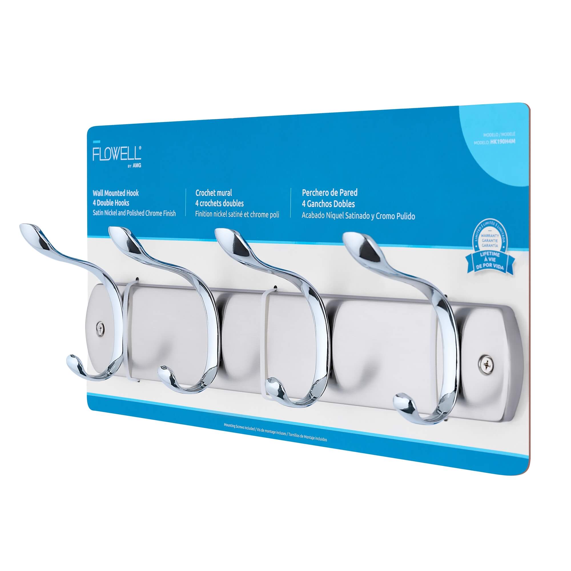Arvello Wall Mounted Hook Rack