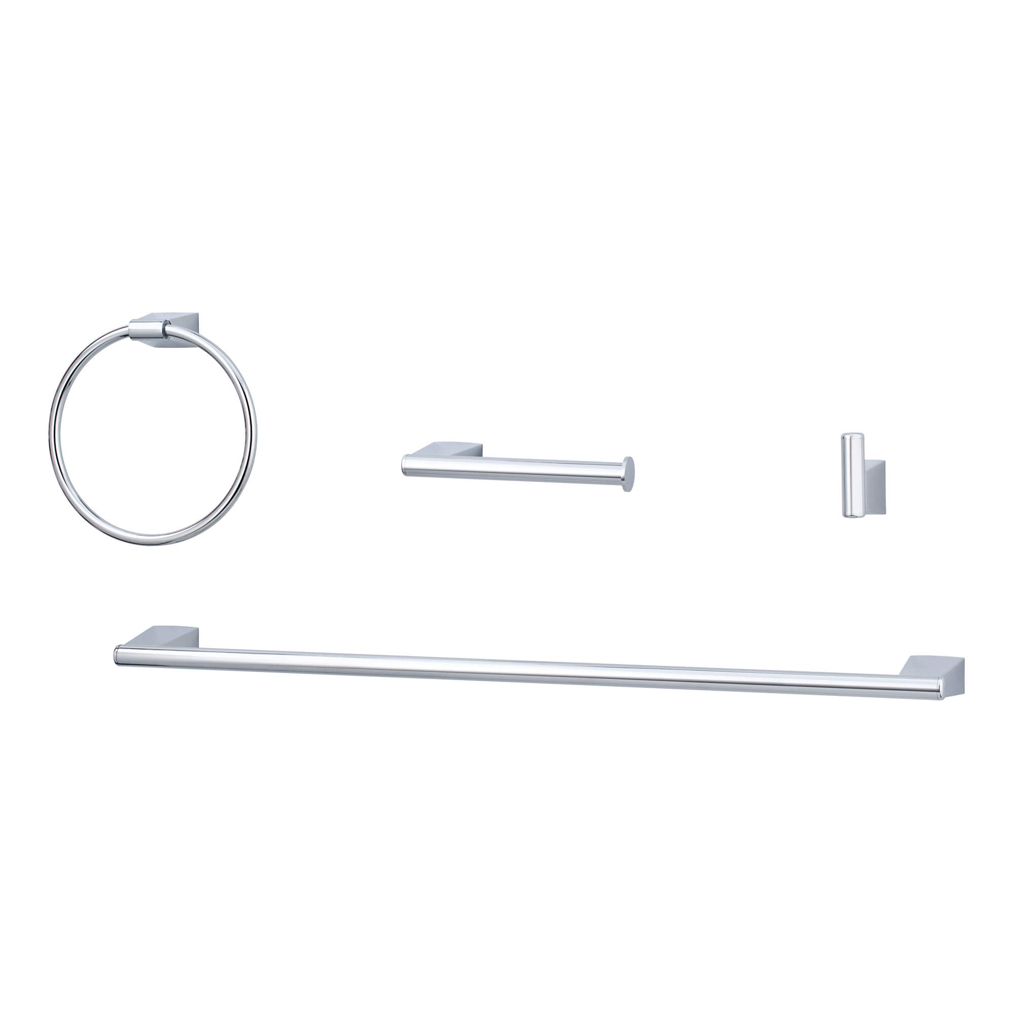 Lumen 4-Pc Wall Hardware Set