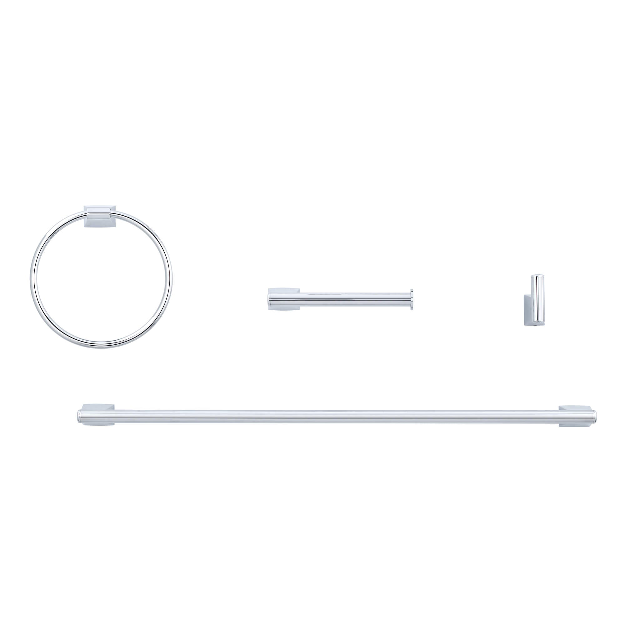 Lumen 4-Pc Wall Hardware Set