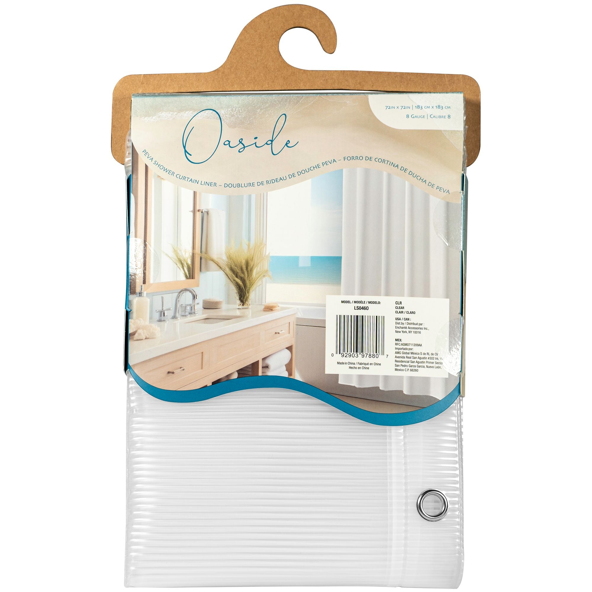 Stripes Shower Liner