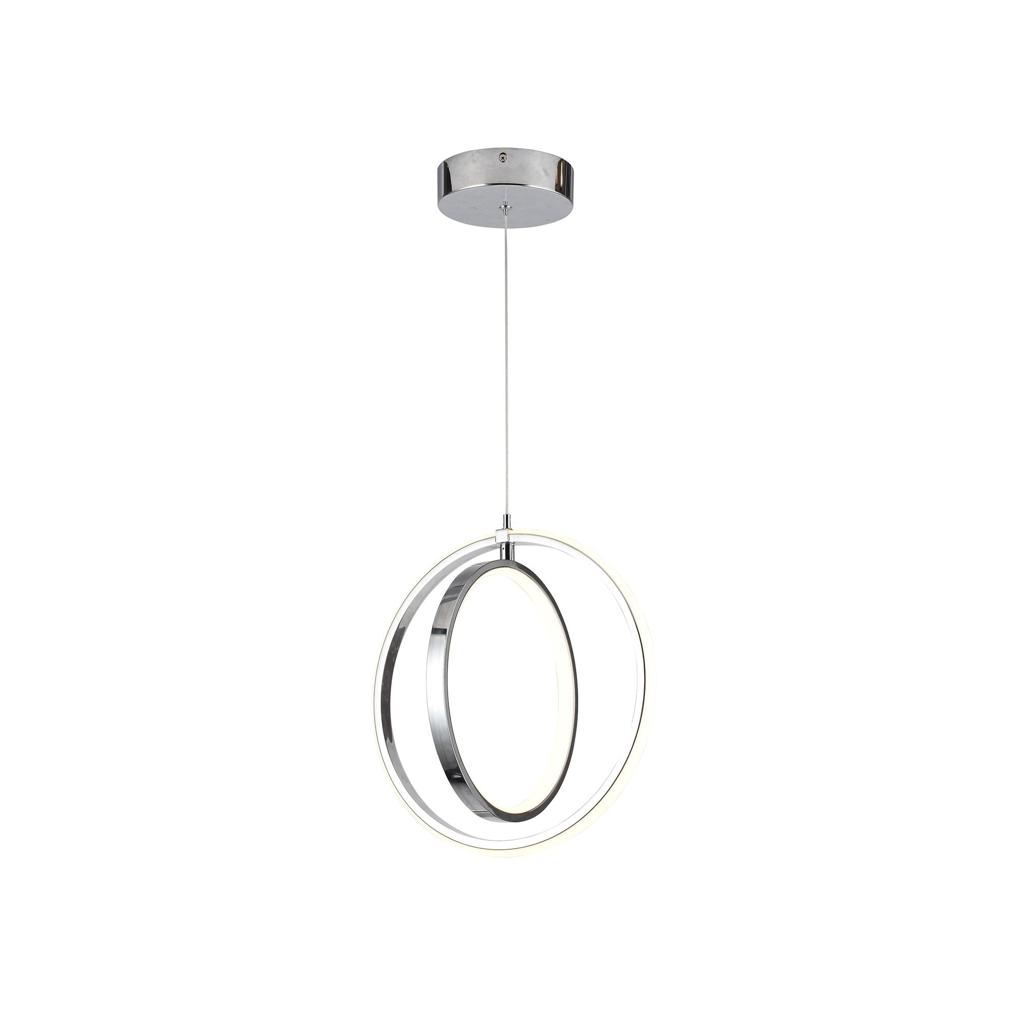 Nova LED Pendant, Front View.