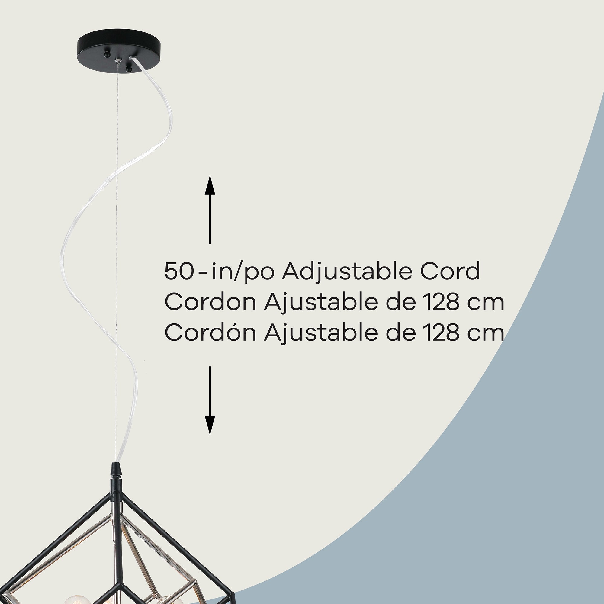 Victorius 3-Light Pendant