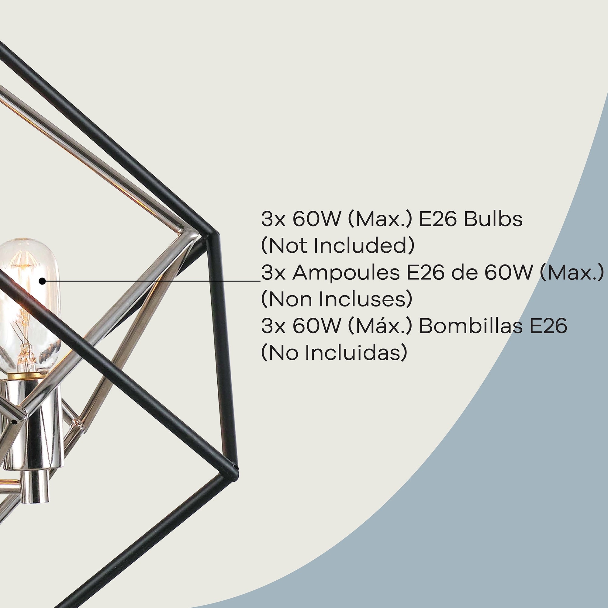 Victorius 3-Light Pendant