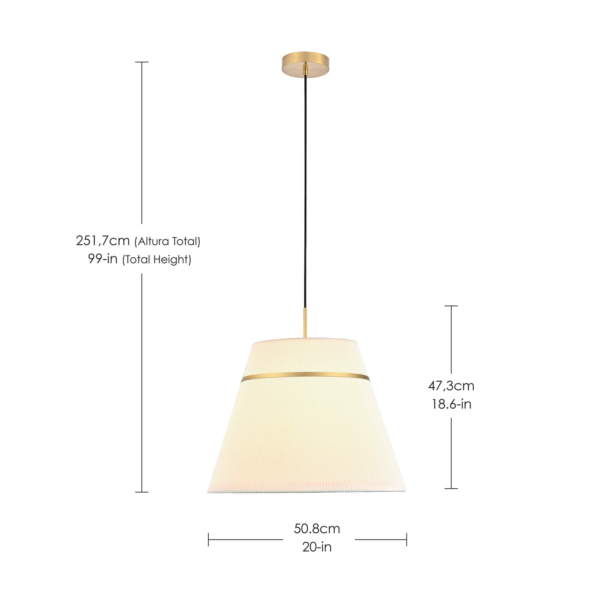 Roma 1-Light Pendant