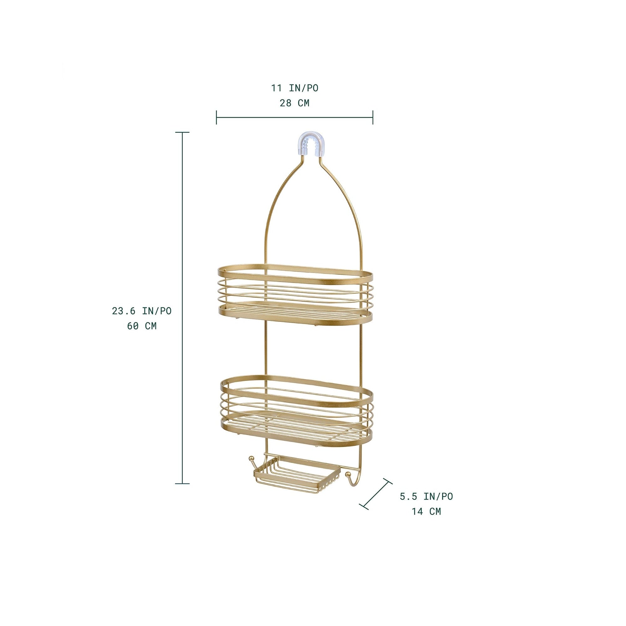 Linea 3-Tier Shower Caddy