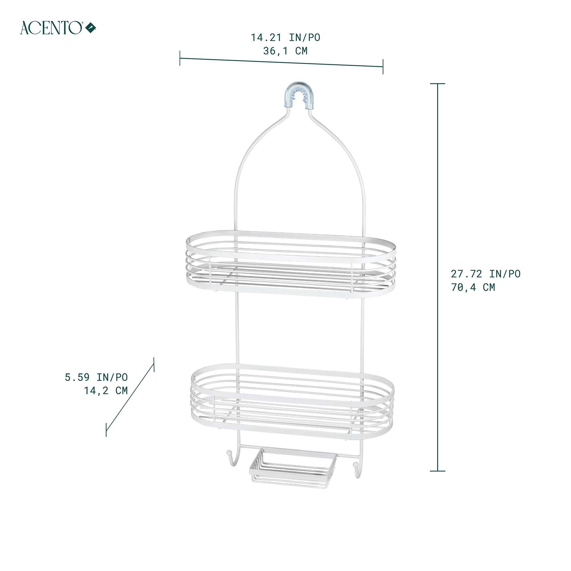 Linea 3-Tier Shower Caddy