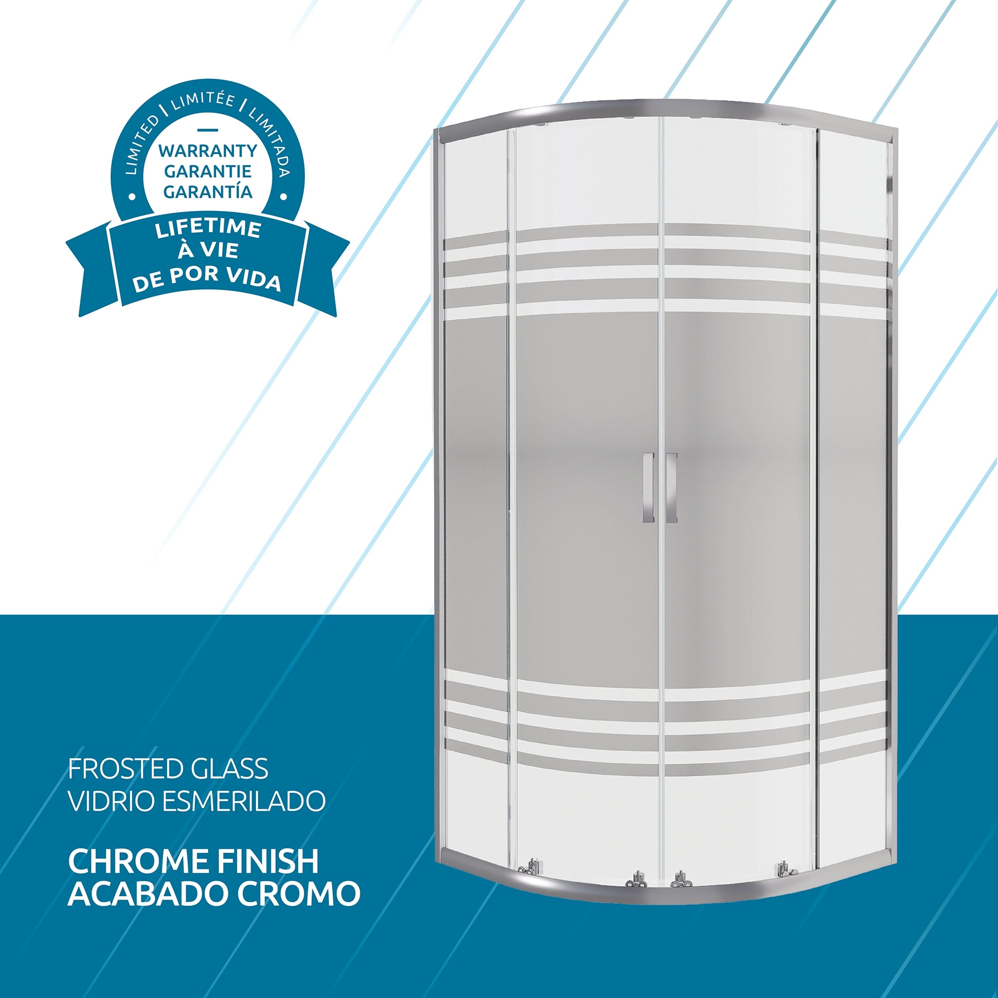 Korva Enclosed Shower Door