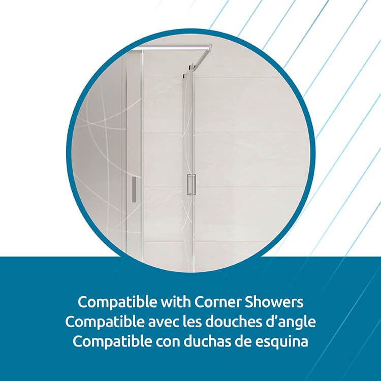 Cubo Shower Door, Block Image 3.