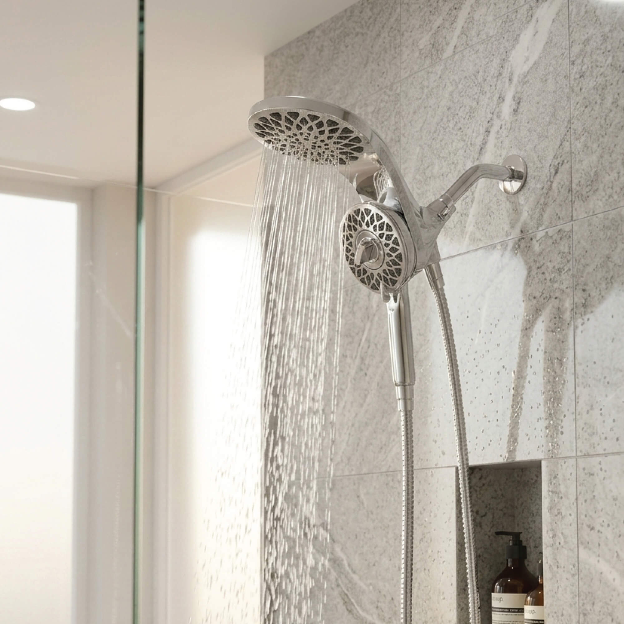 Fontana 7-Spray Dual Showerhead with Magnetic Docking