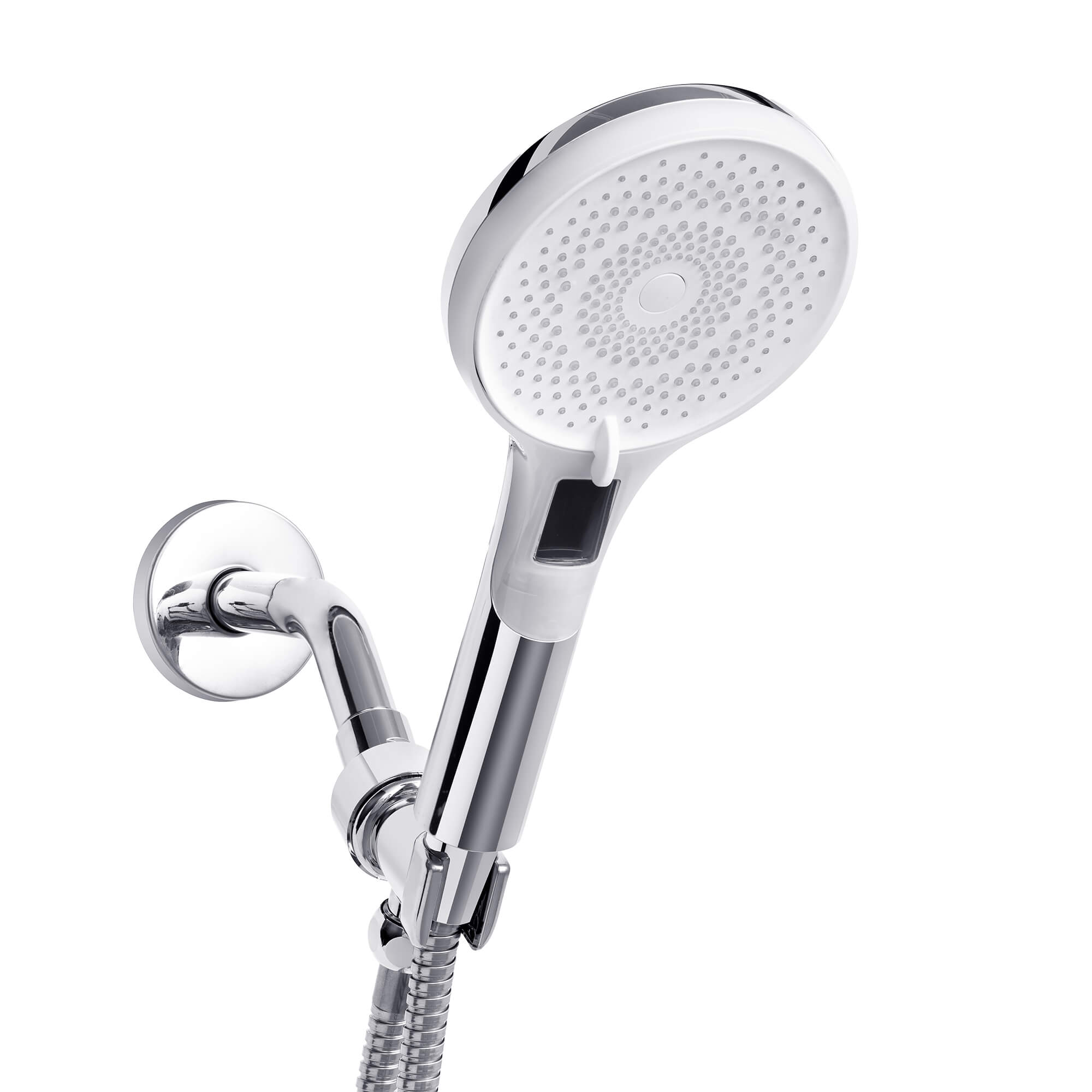 Novo 3-Spray Handheld Showerhead with LED Display