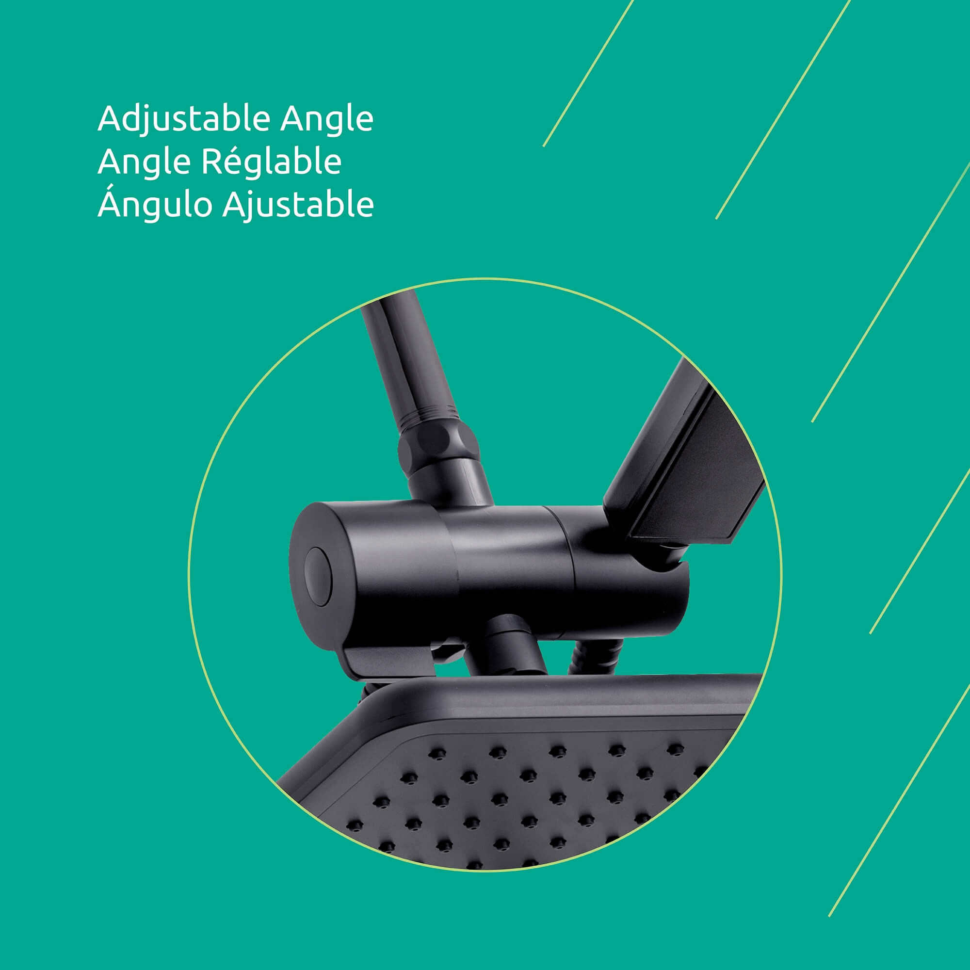 Anastasia Shower Head with Handheld Combo
